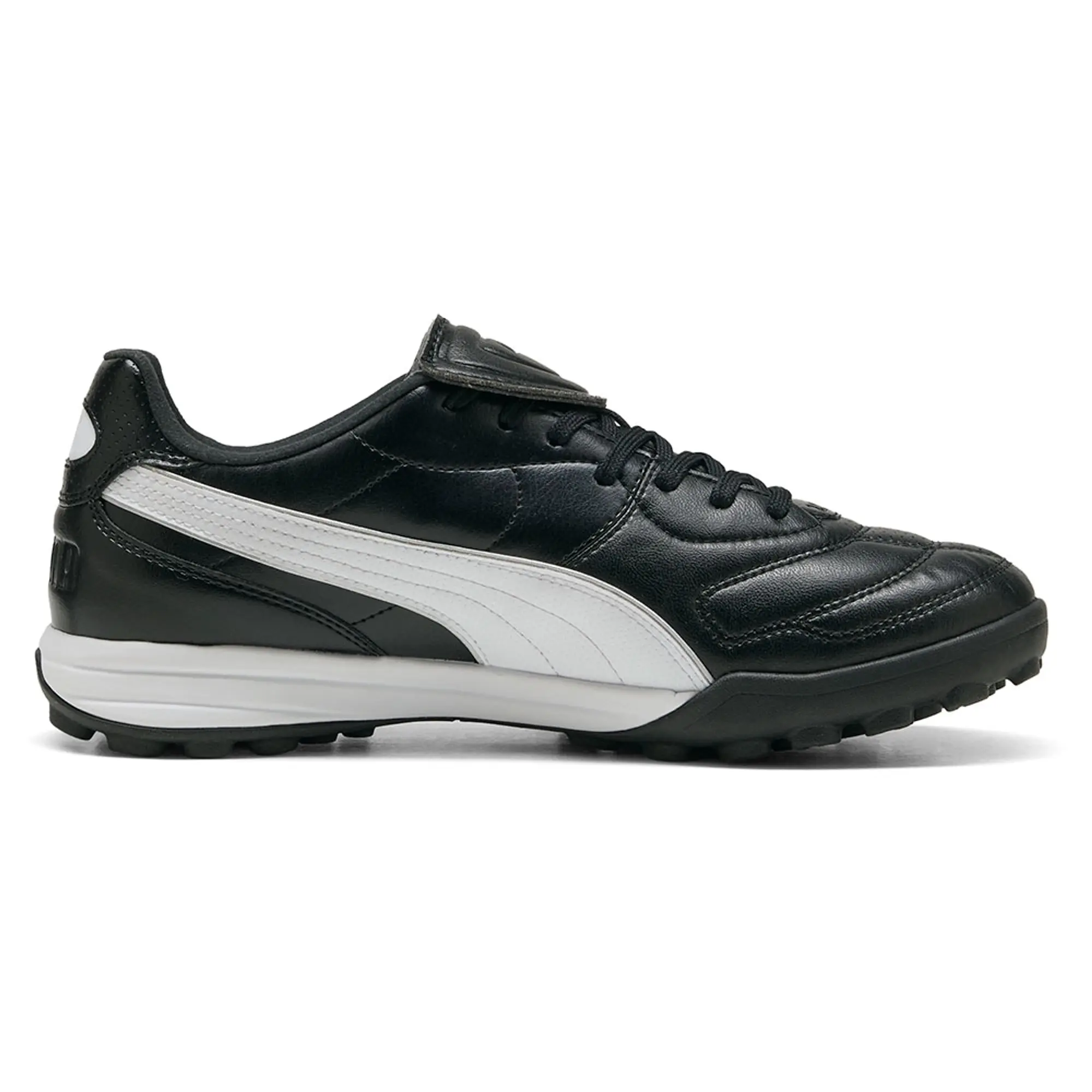 PUMA King Liga TT Football Boots Unisex, Black/White/Silver