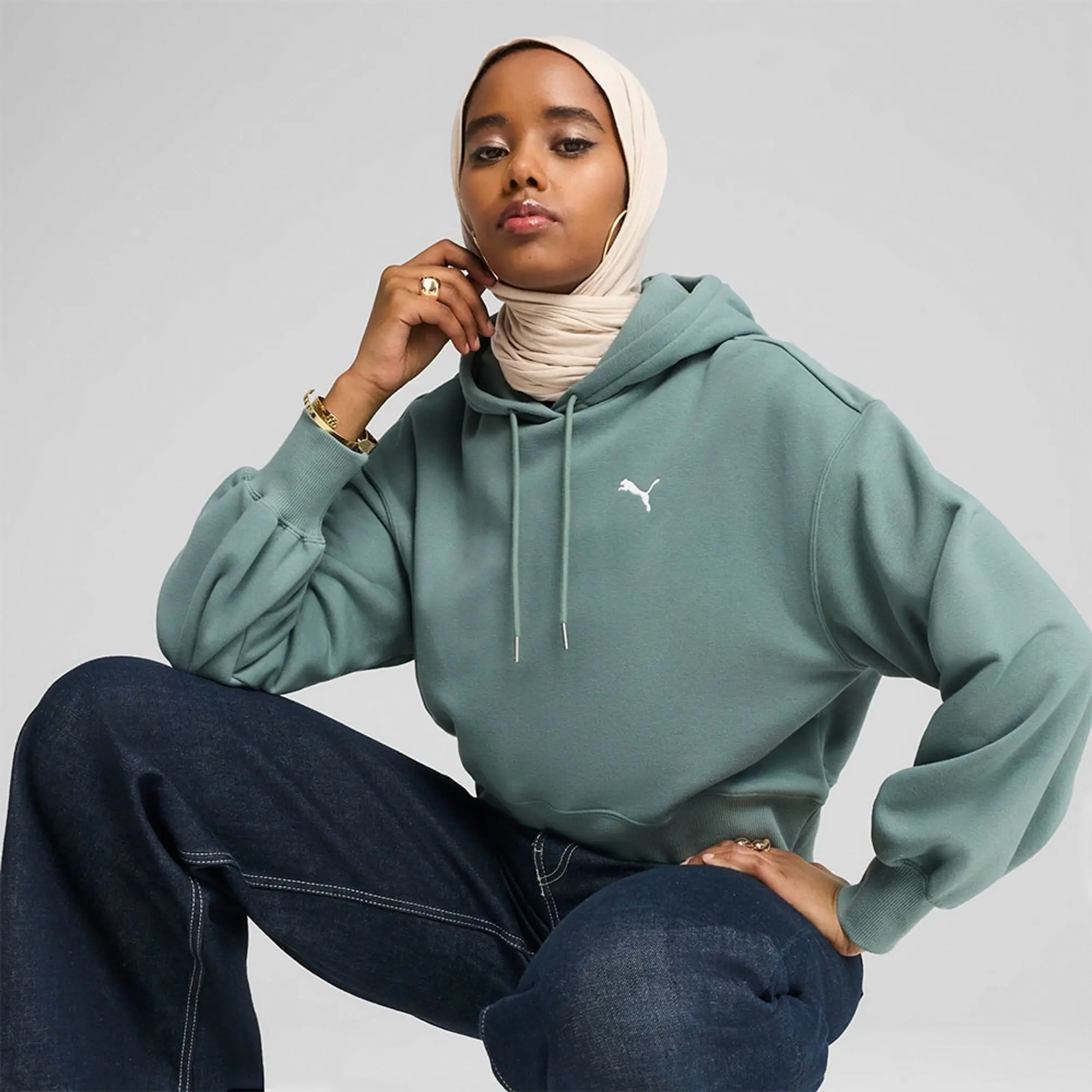 Puma Select Wardrobe Ess Relaxed Fit Hoodie