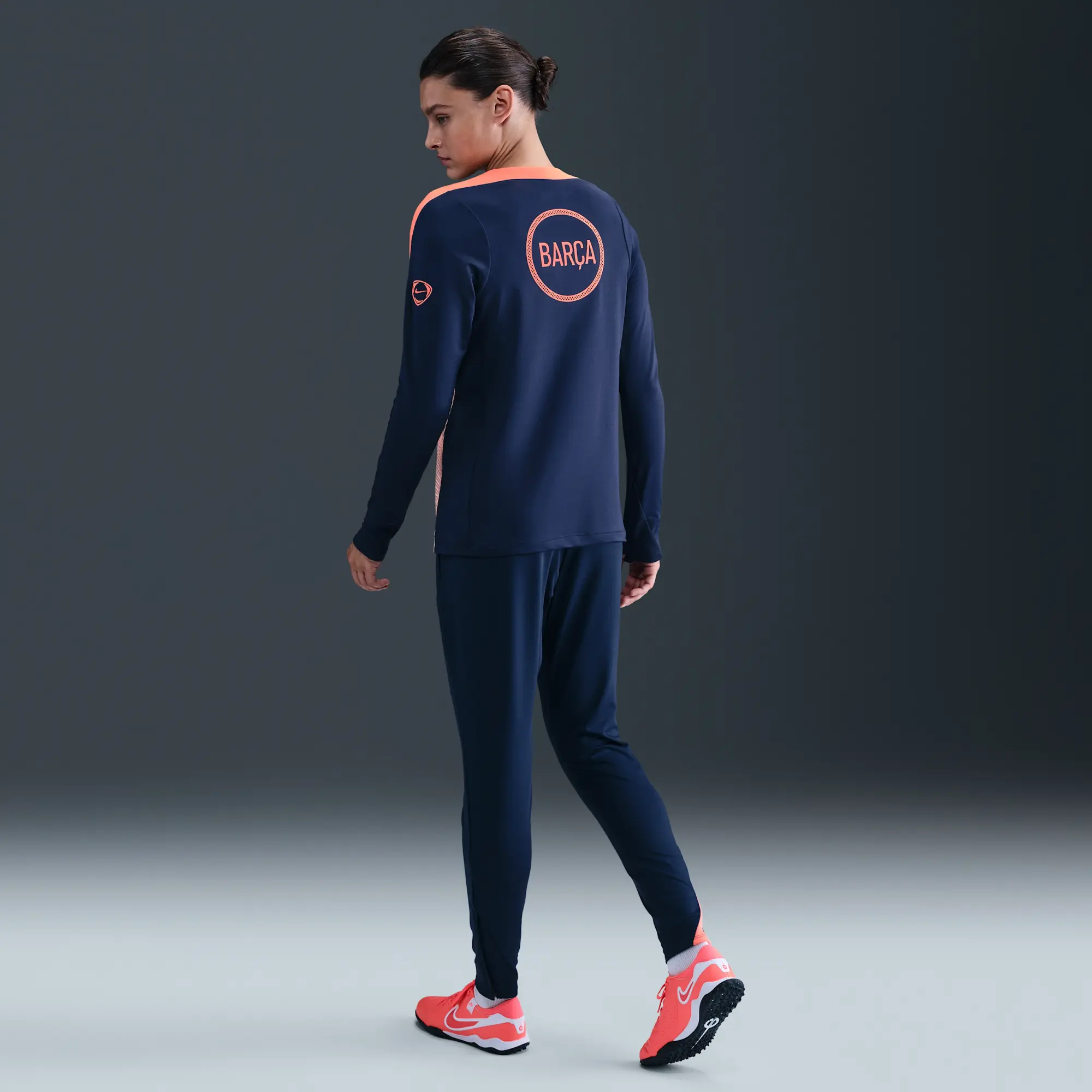 F.C. Barcelona Strike Third Women's Nike Dri-FIT Total 90 Football Knit Pants - Blue - Polyester/Elastane