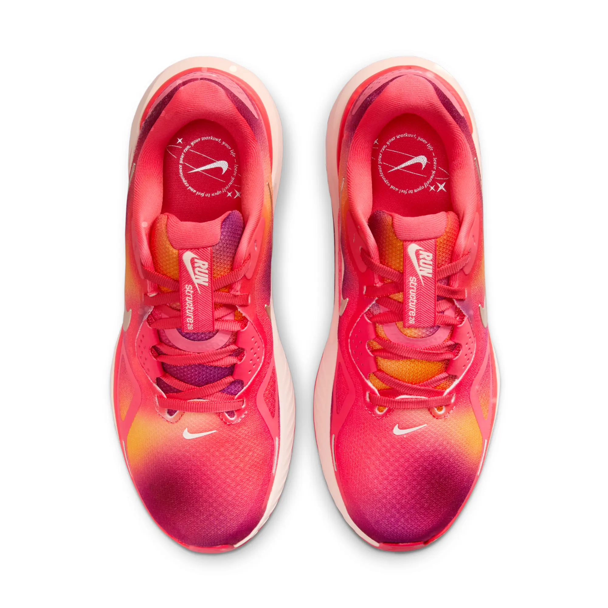 Nike Structure 26 SE Women's Road Running Shoes - Red