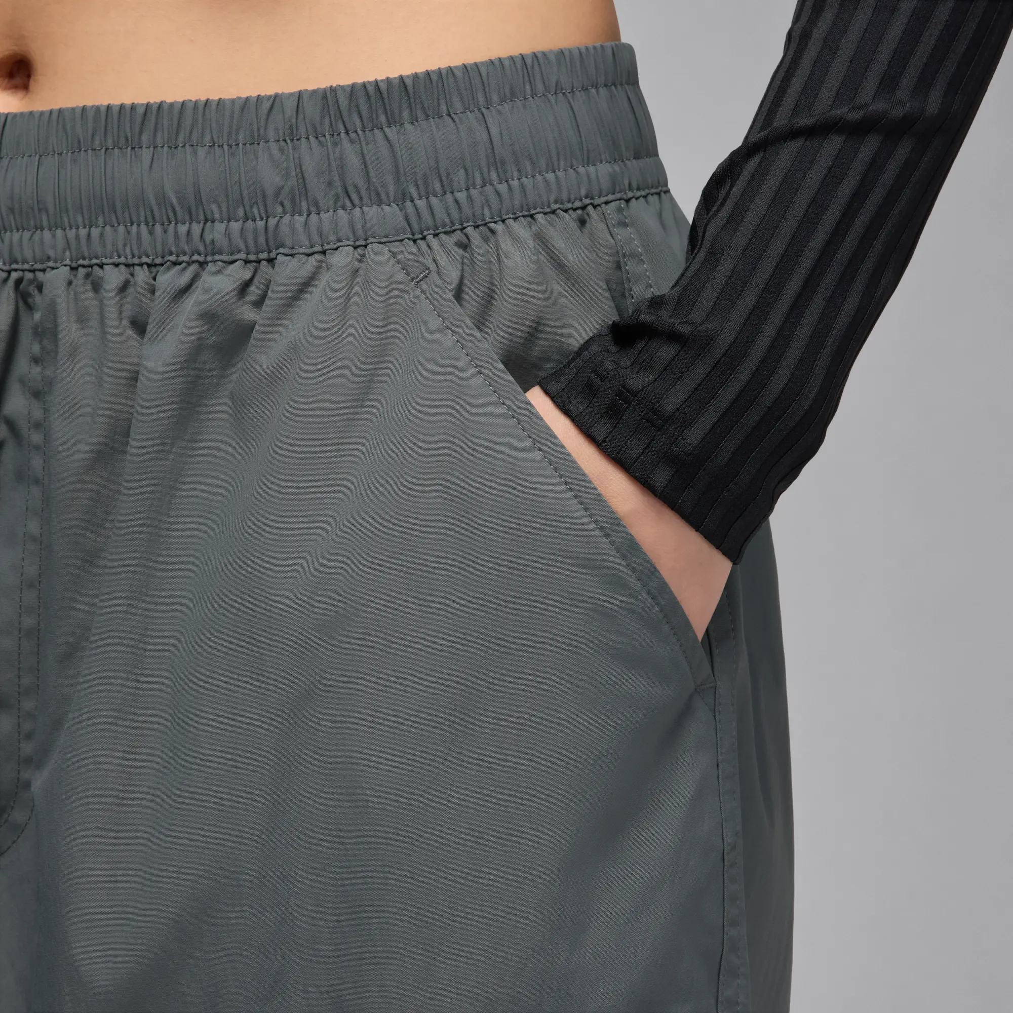 Nike Jordan Flight Chicago Women's Parachute Trousers - Grey - Nylon