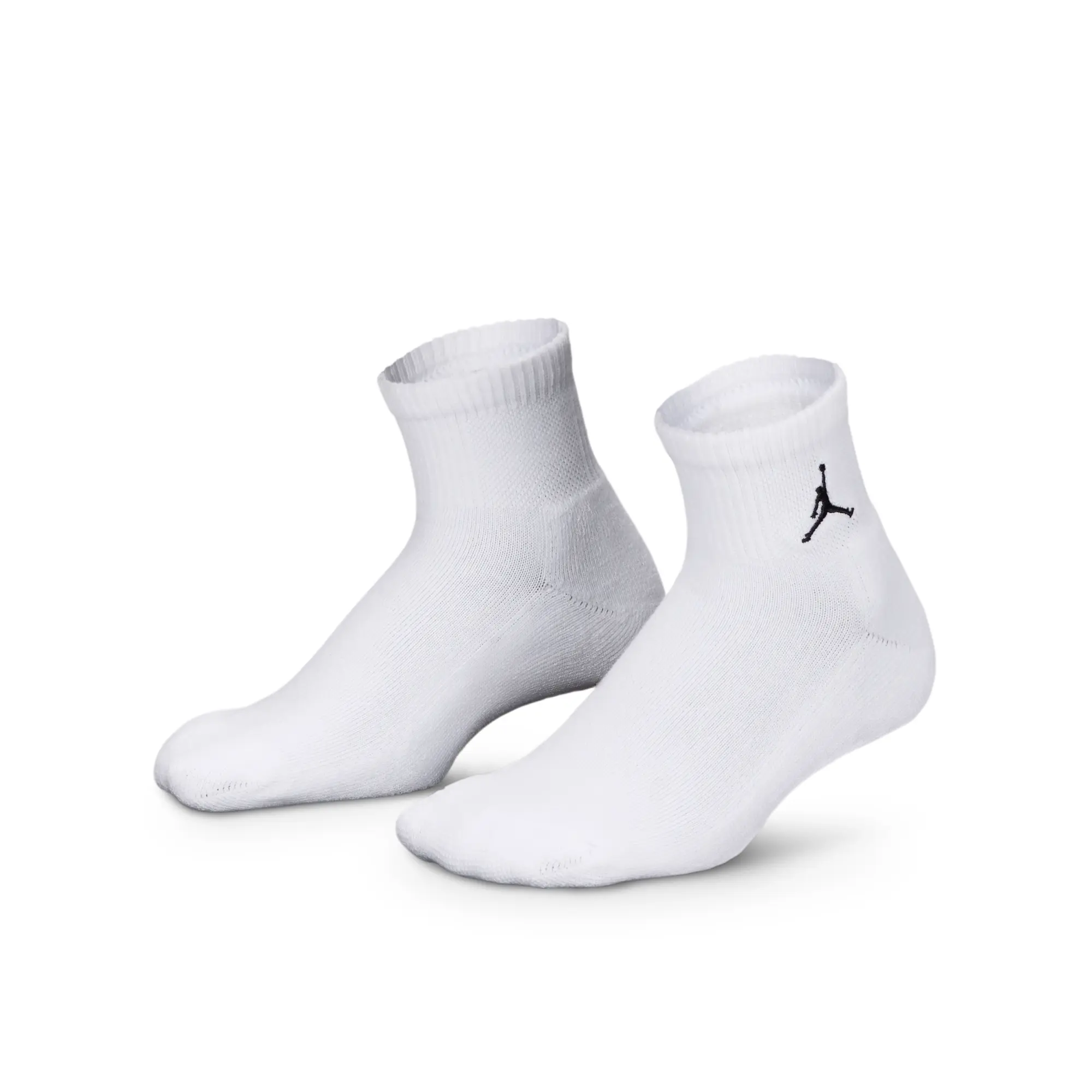 Nike Jordan Everyday Essentials Older Kids' Ankle Socks (6 Pairs) - White