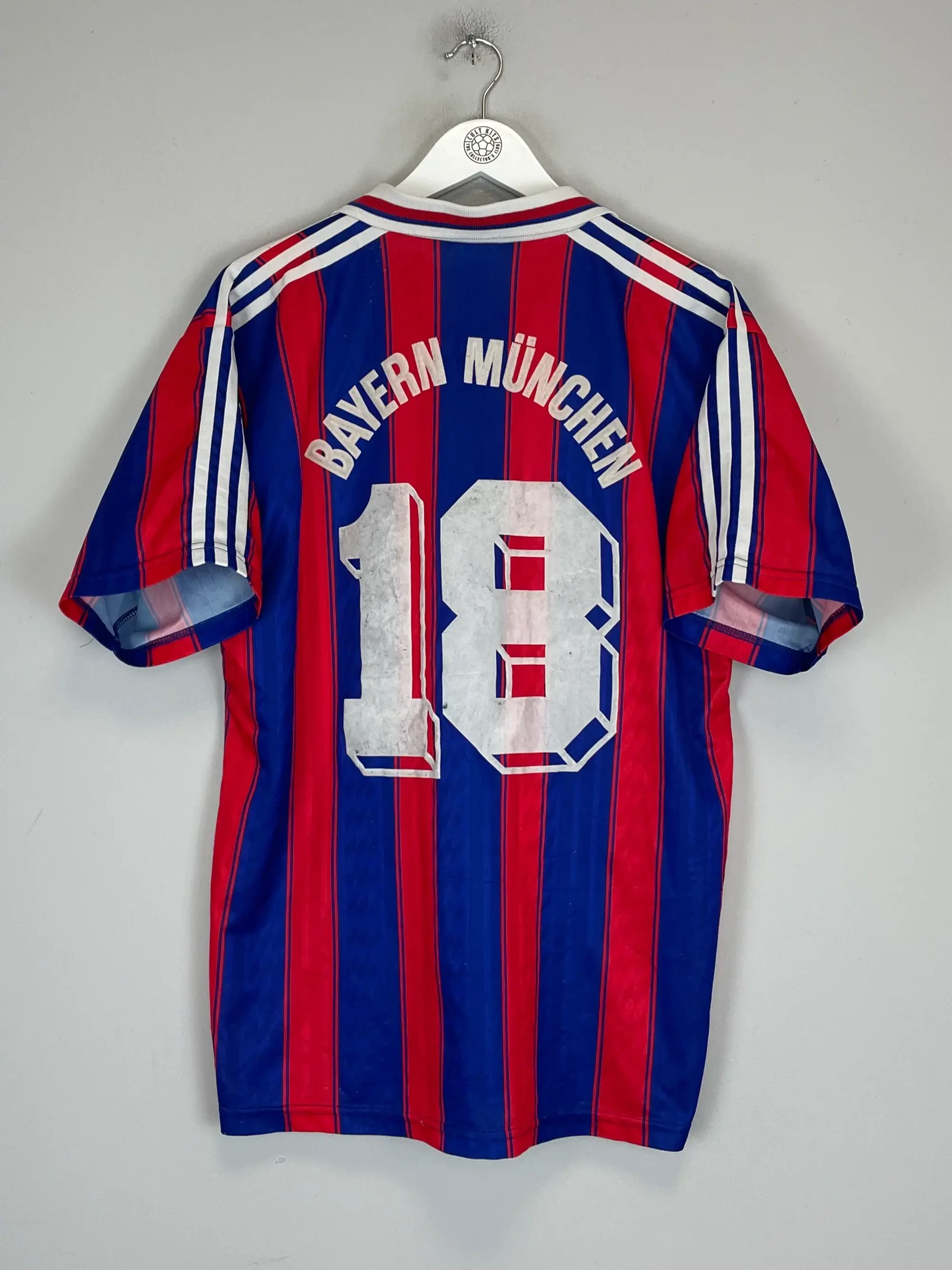 1995/97 BAYERN MUNICH #18 (KLINSMANN) HOME SHIRT (L) ADIDAS | CULT KITS