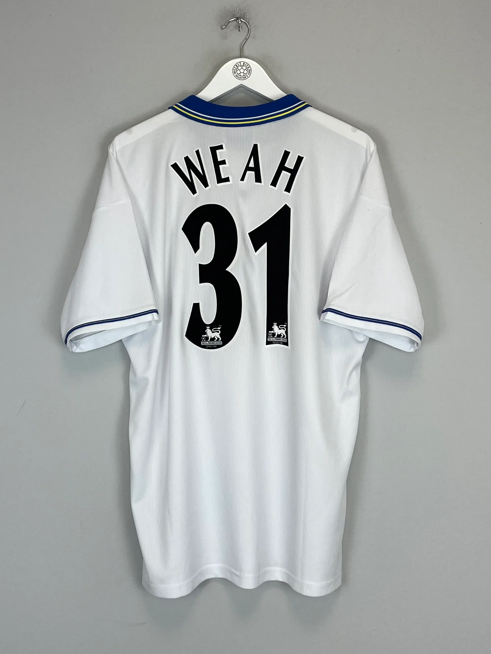 1998/00 CHELSEA WEAH #31 AWAY SHIRT (XXL) UMBRO | CULT KITS