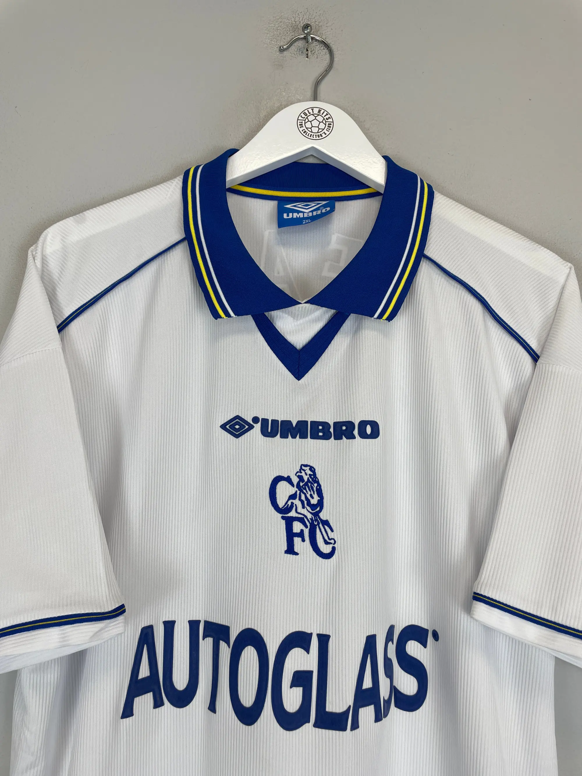 1998/00 CHELSEA WEAH #31 AWAY SHIRT (XXL) UMBRO | CULT KITS
