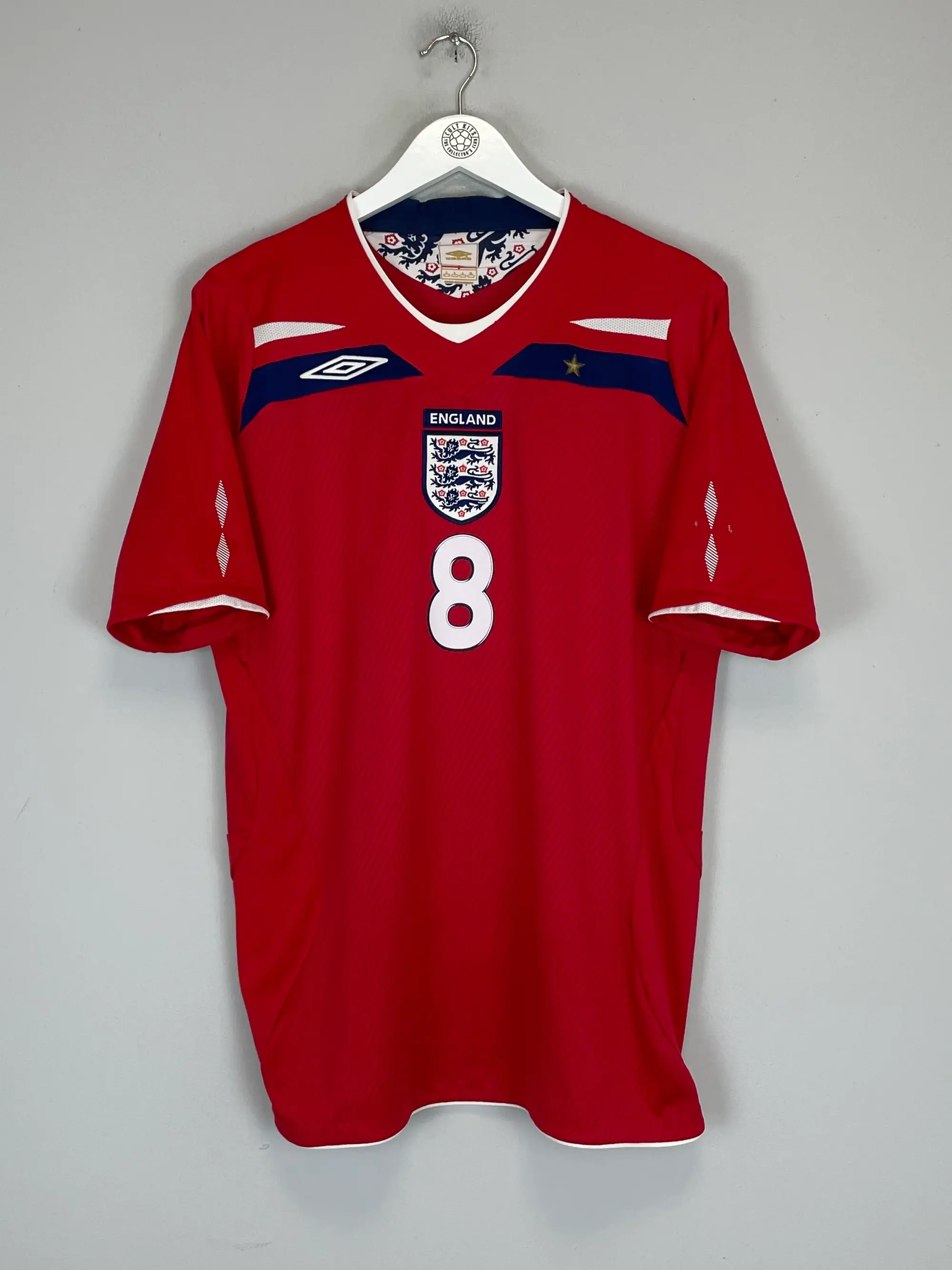 2008/10 ENGLAND LAMPARD #8 AWAY SHIRT (L) UMBRO | CULT KITS