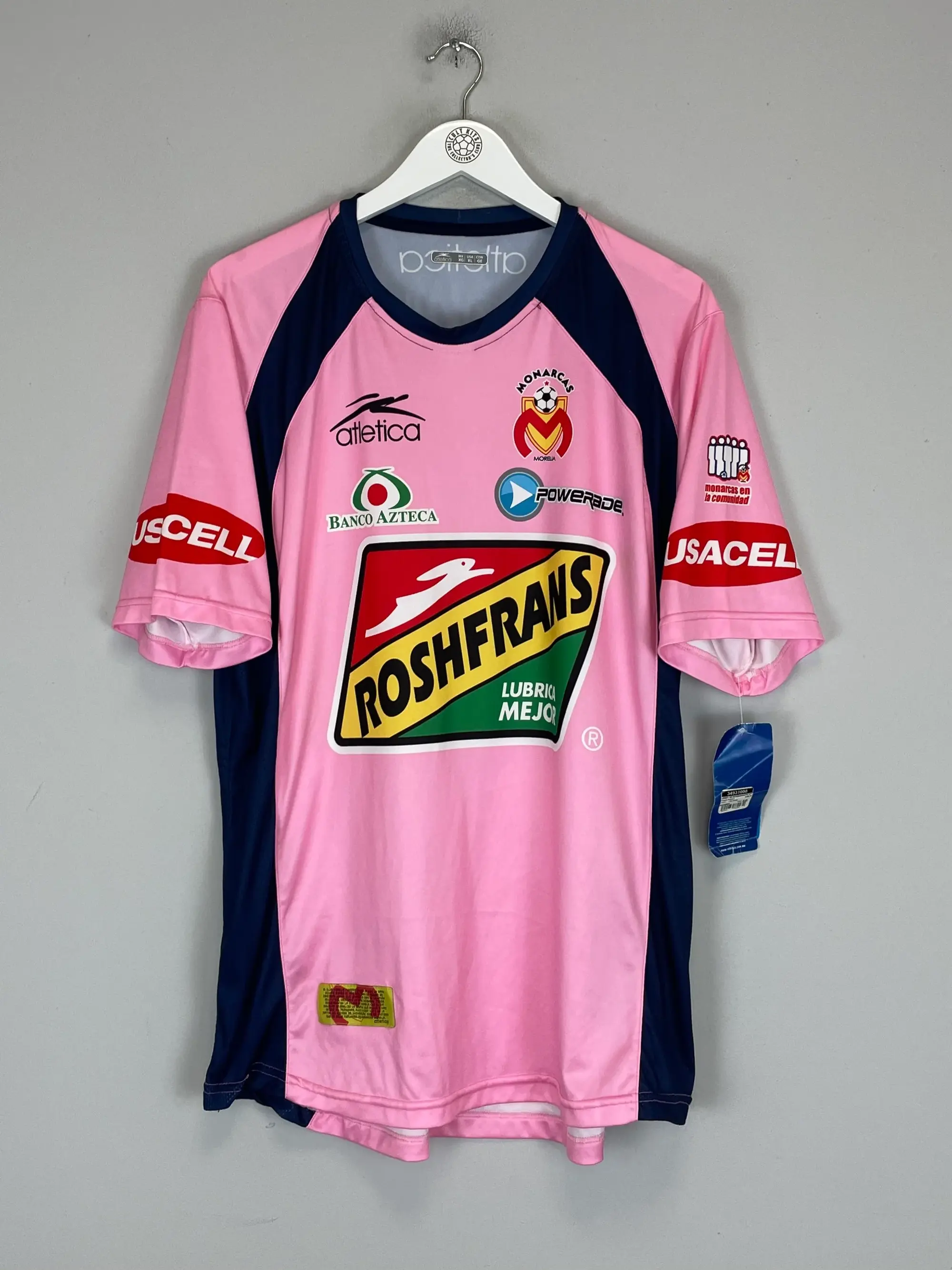 2009/10 MONARCAS MORELIA *BNWT* TRAINING SHIRT (XL) ATLETICA | CULT KITS