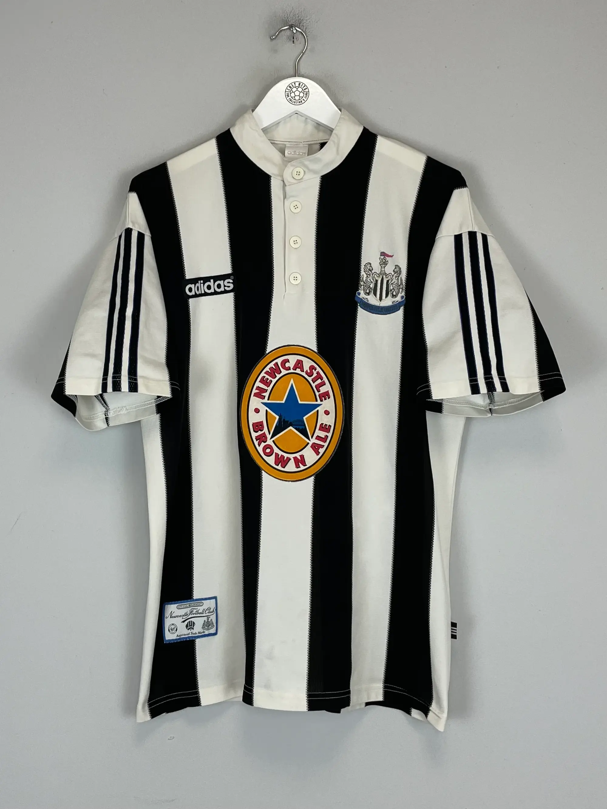 1995/97 NEWCASTLE UNITED HOME SHIRT (L) ADIDAS | CULT KITS