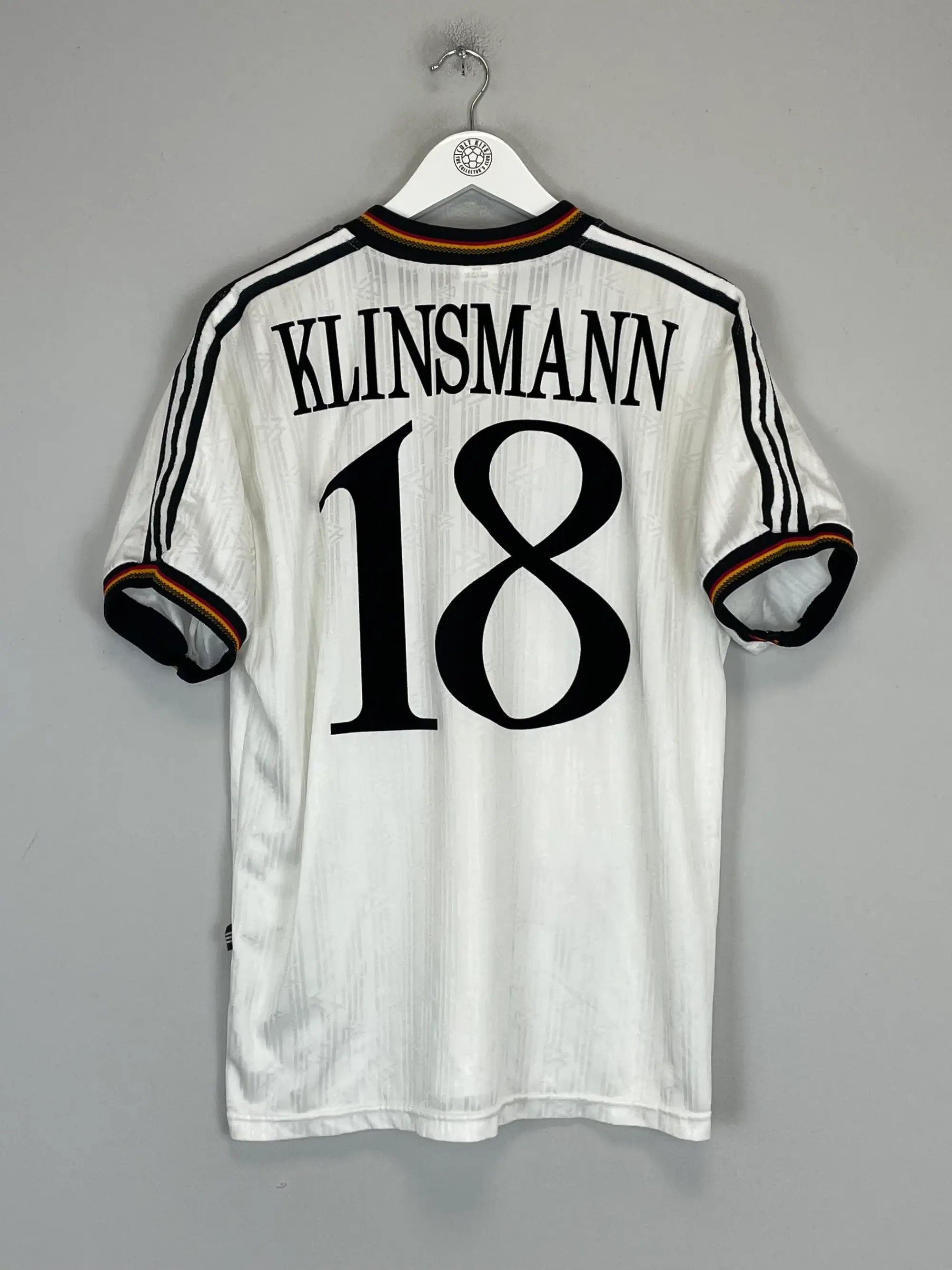 1996/98 GERMANY KLINSMANN #18 HOME SHIRT (L) ADIDAS | CULT KITS
