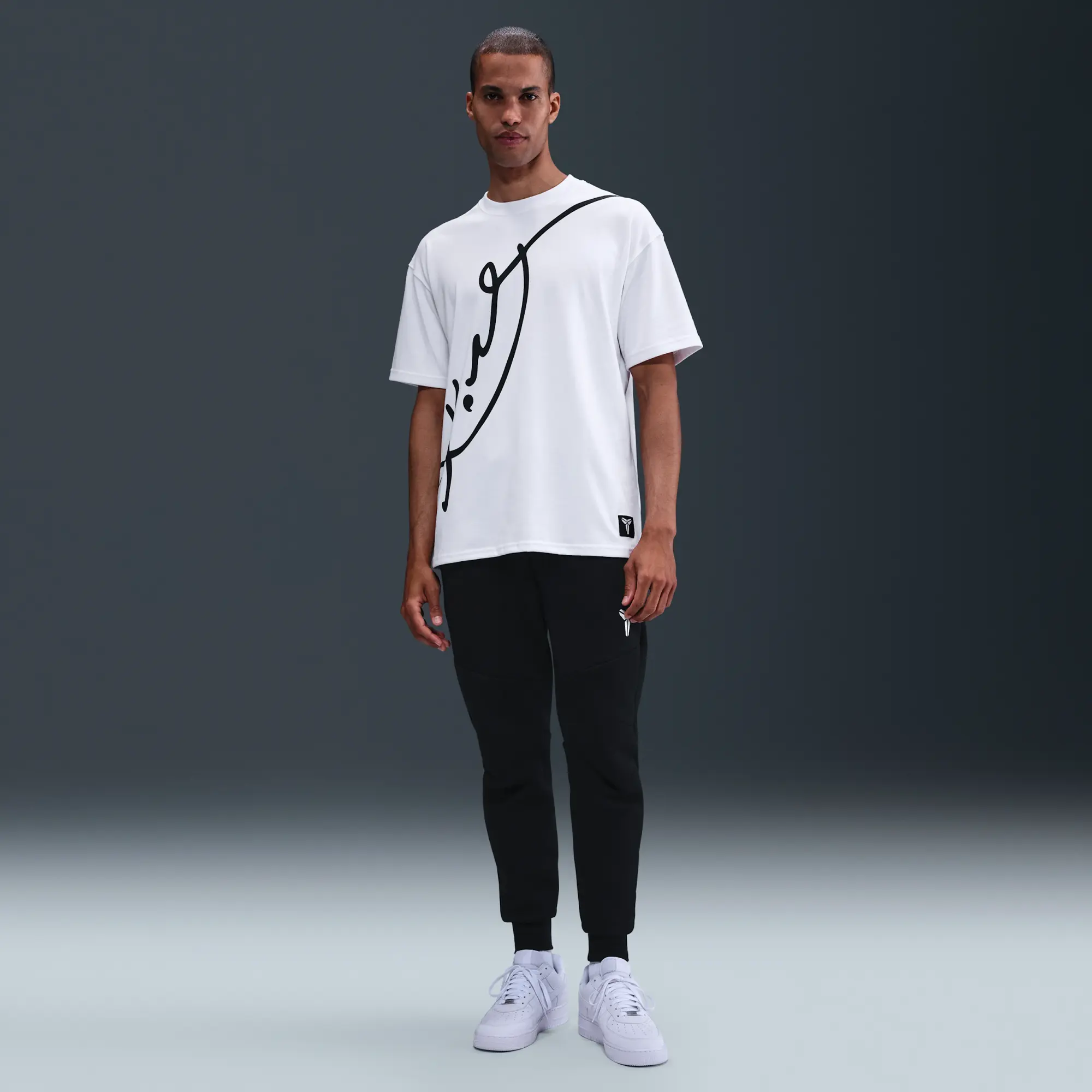 Nike Kobe Men's Dri-FIT Basketball T-Shirt - White - Polyester/Cotton