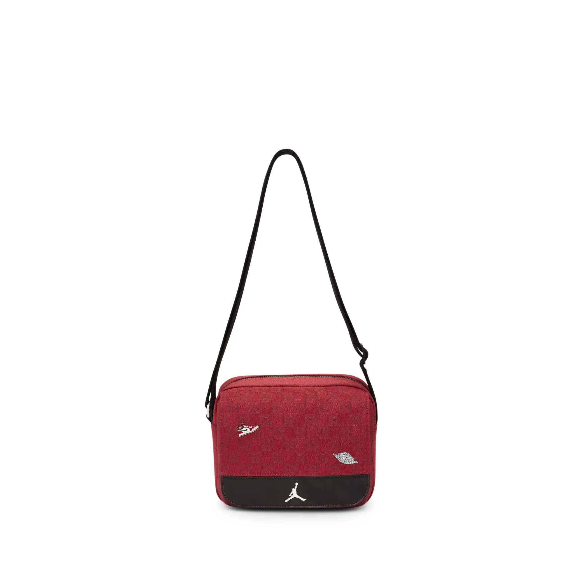 Nike Jordan Monogram Cross-body Cross-body Bag - Red - Polyester