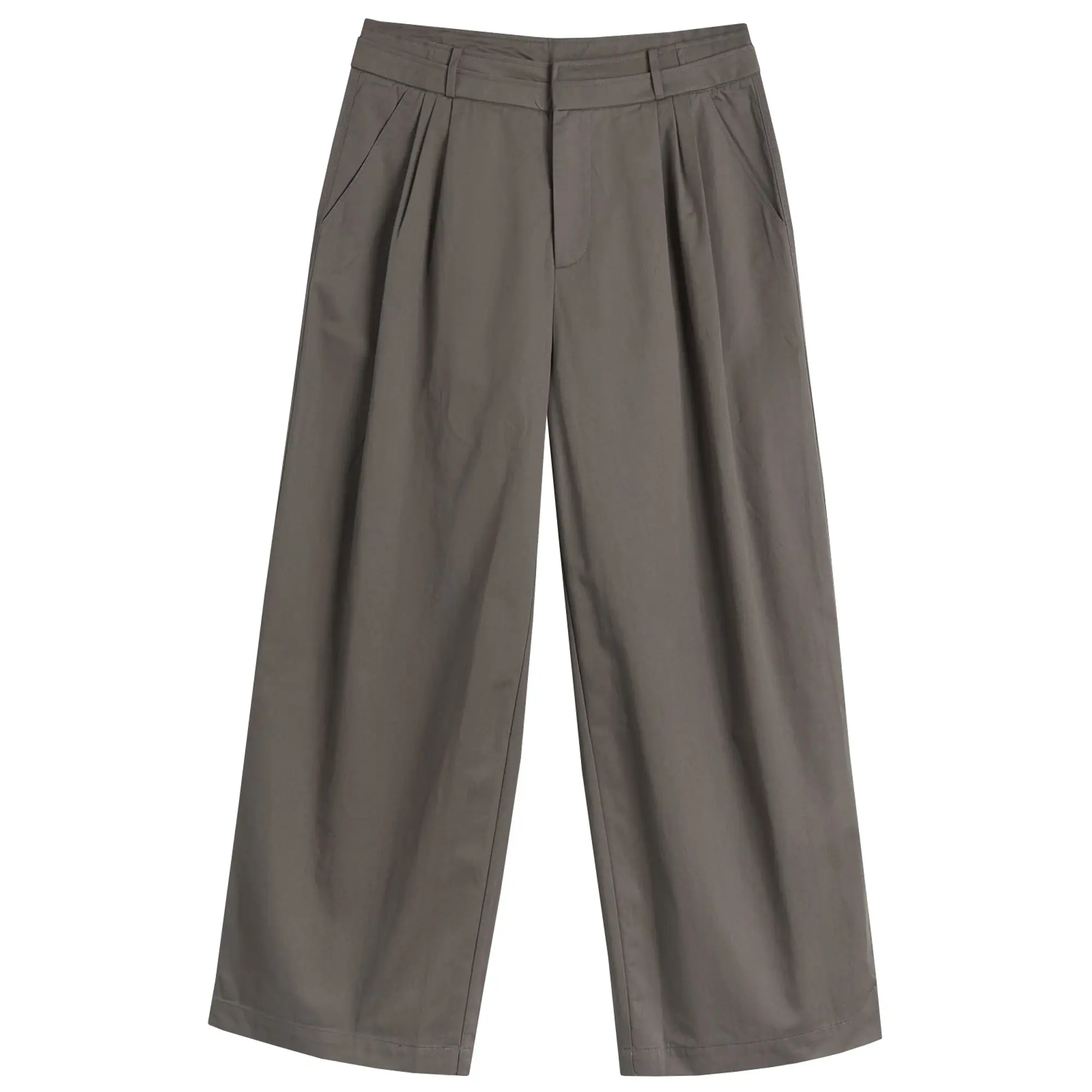 Deiji Studios Women's Two Layer Pants Charcoal