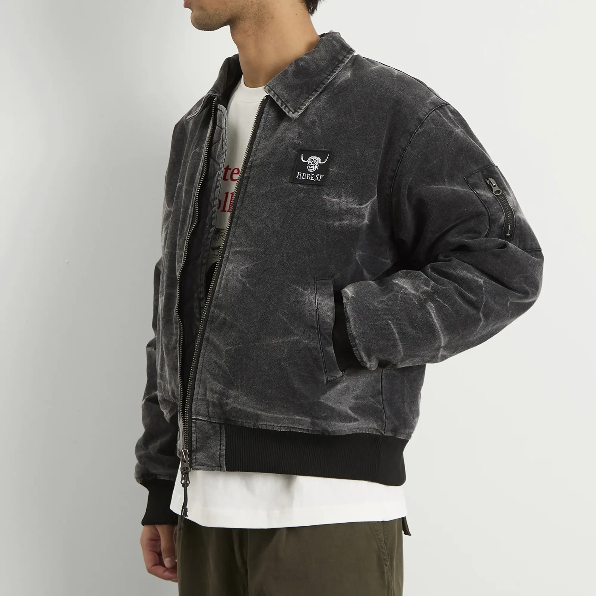 Heresy Men's Ooser Bomber Ash