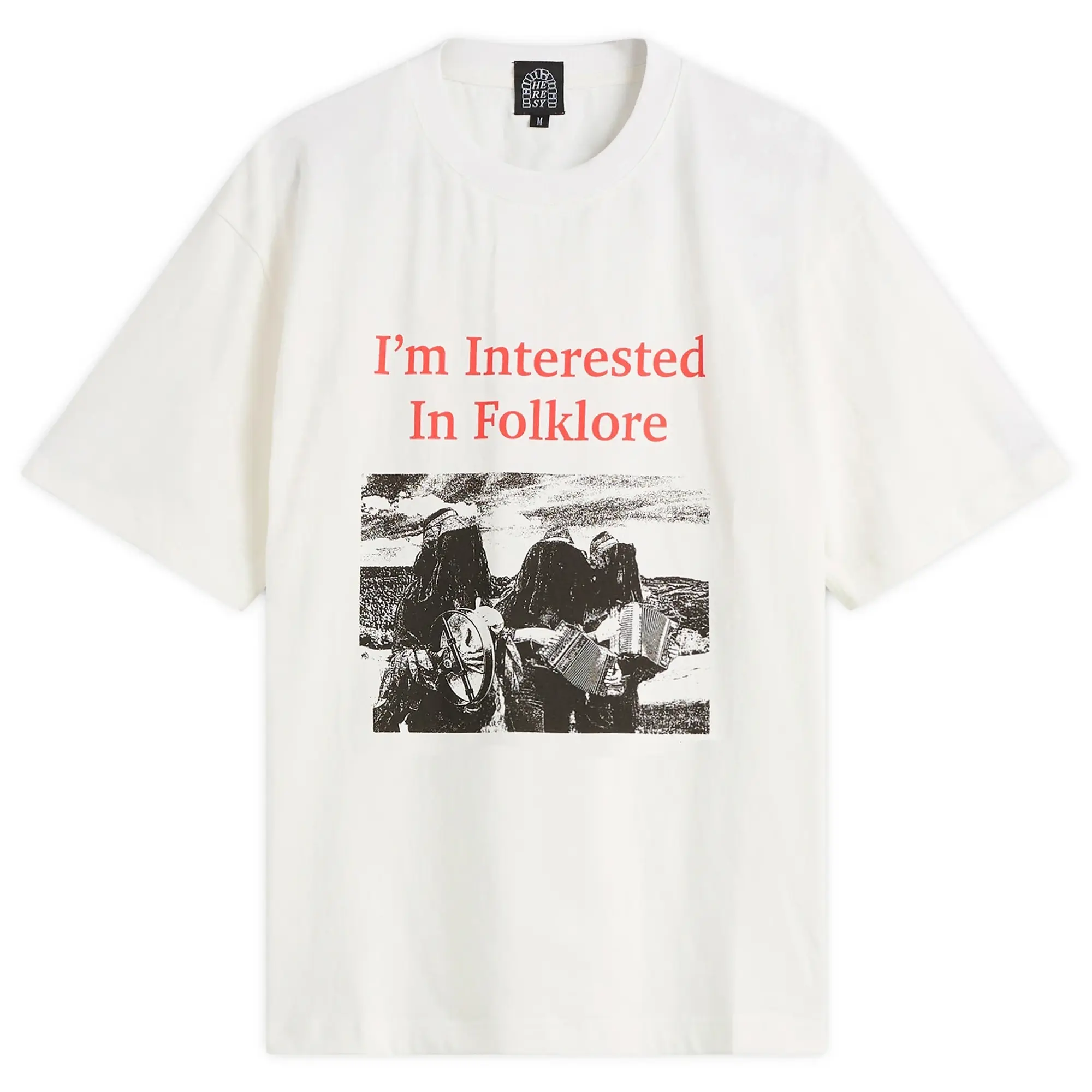 Heresy Men's I'm Interested T-Shirt Ecru