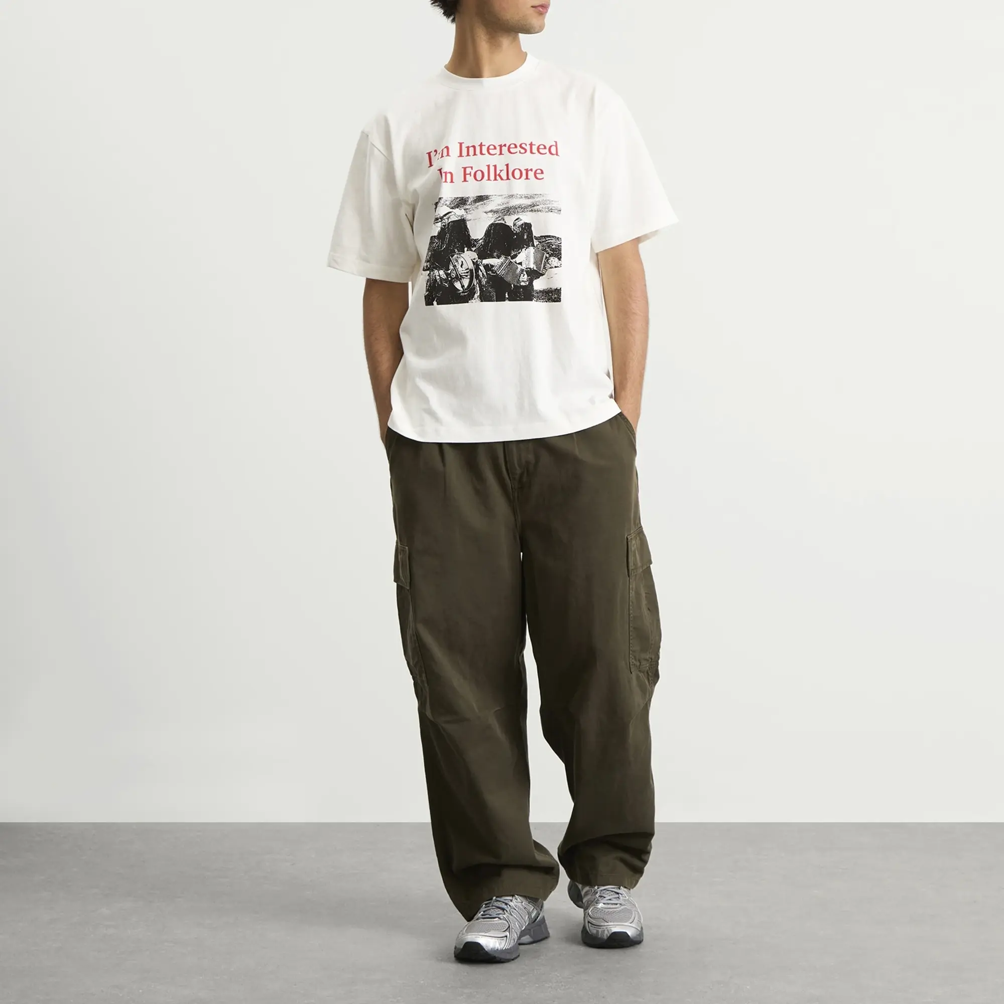 Heresy Men's I'm Interested T-Shirt Ecru