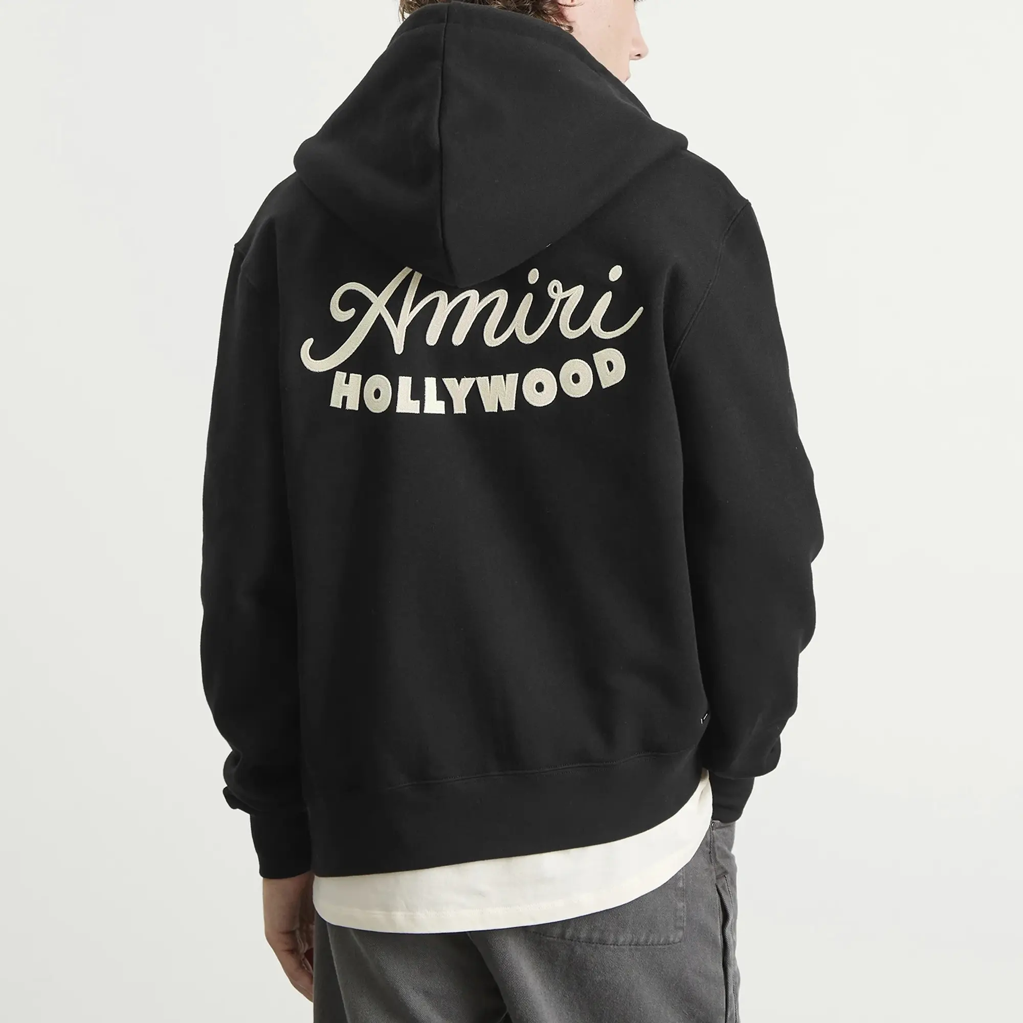 AMIRI Men's Club AMIRI Men's Zip Hoodie Black