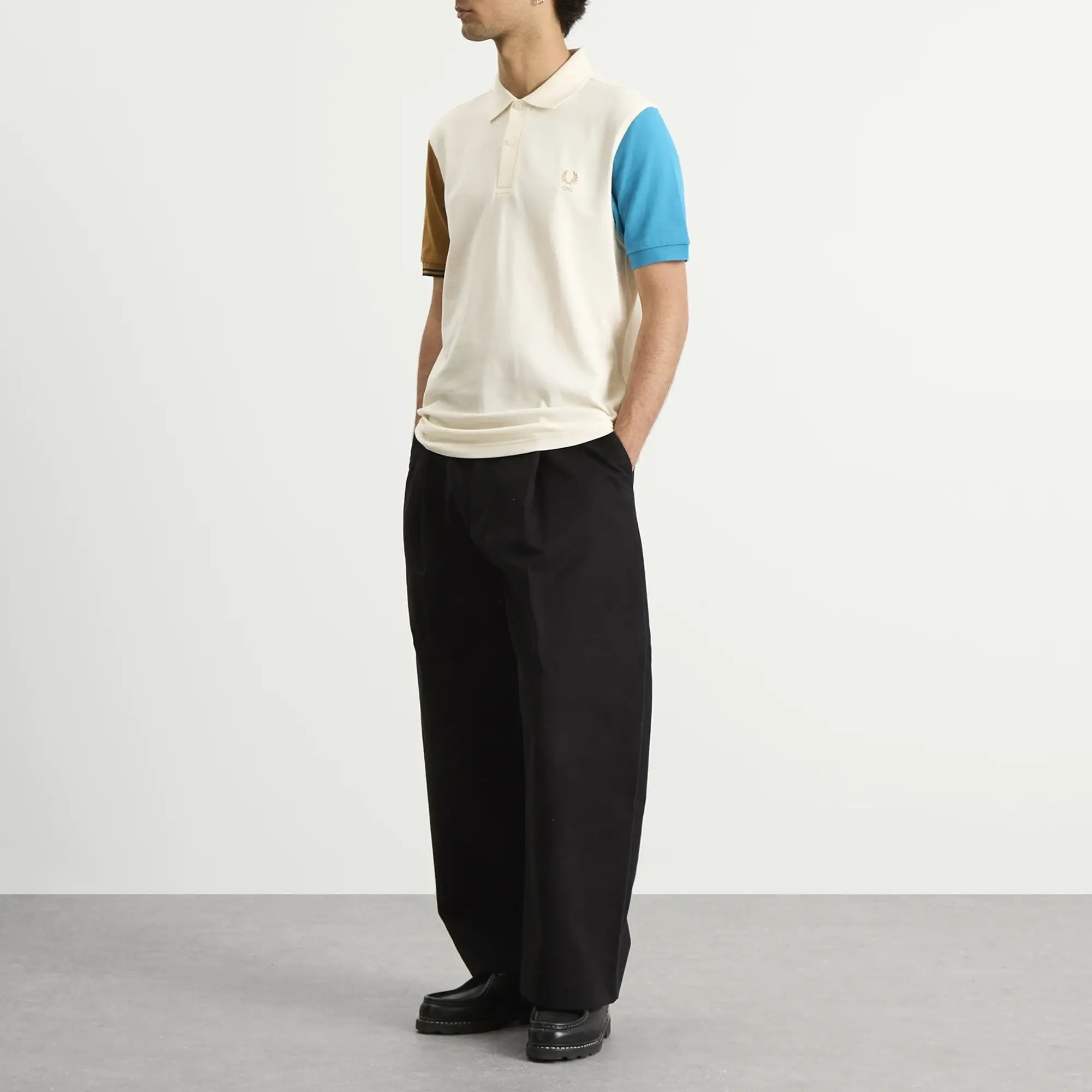 Comme des Garçons SHIRT Men's X Fred Perry Polo Shirt Multi