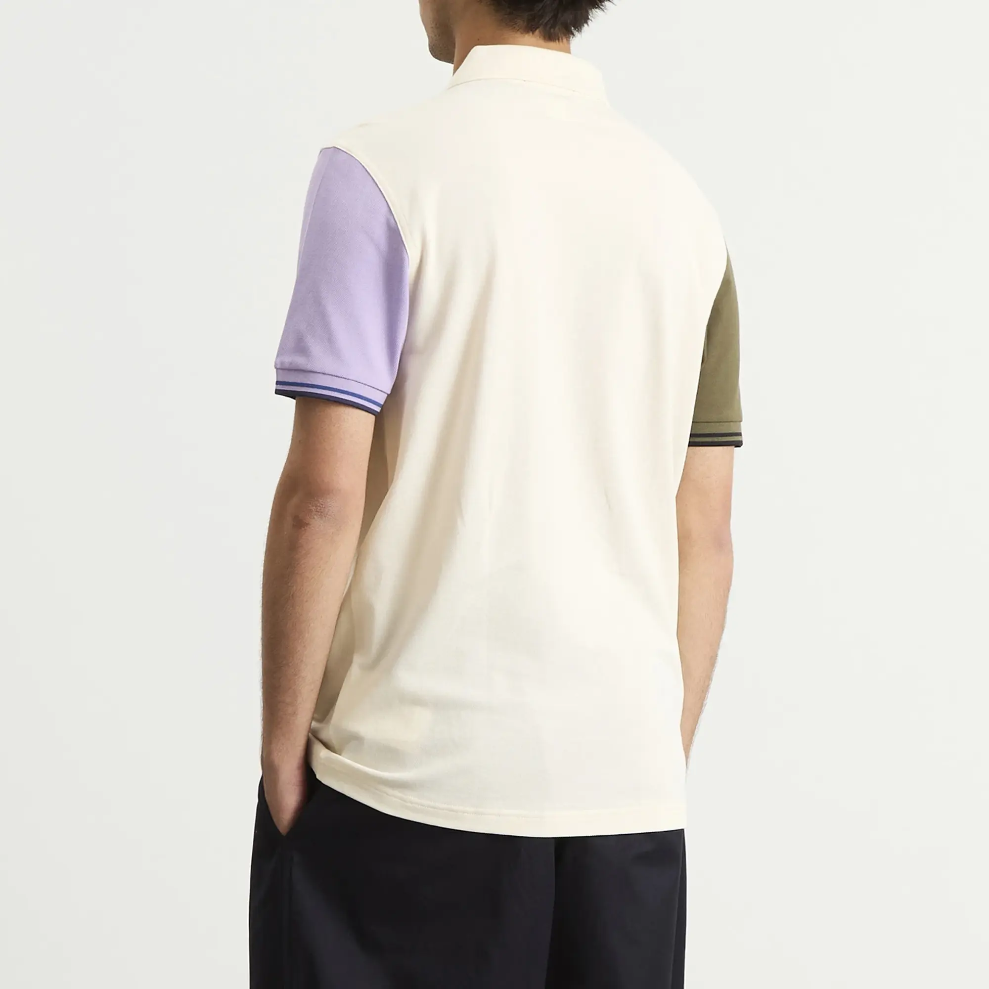 Comme des Garçons SHIRT Men's X Fred Perry Polo Shirt Multi