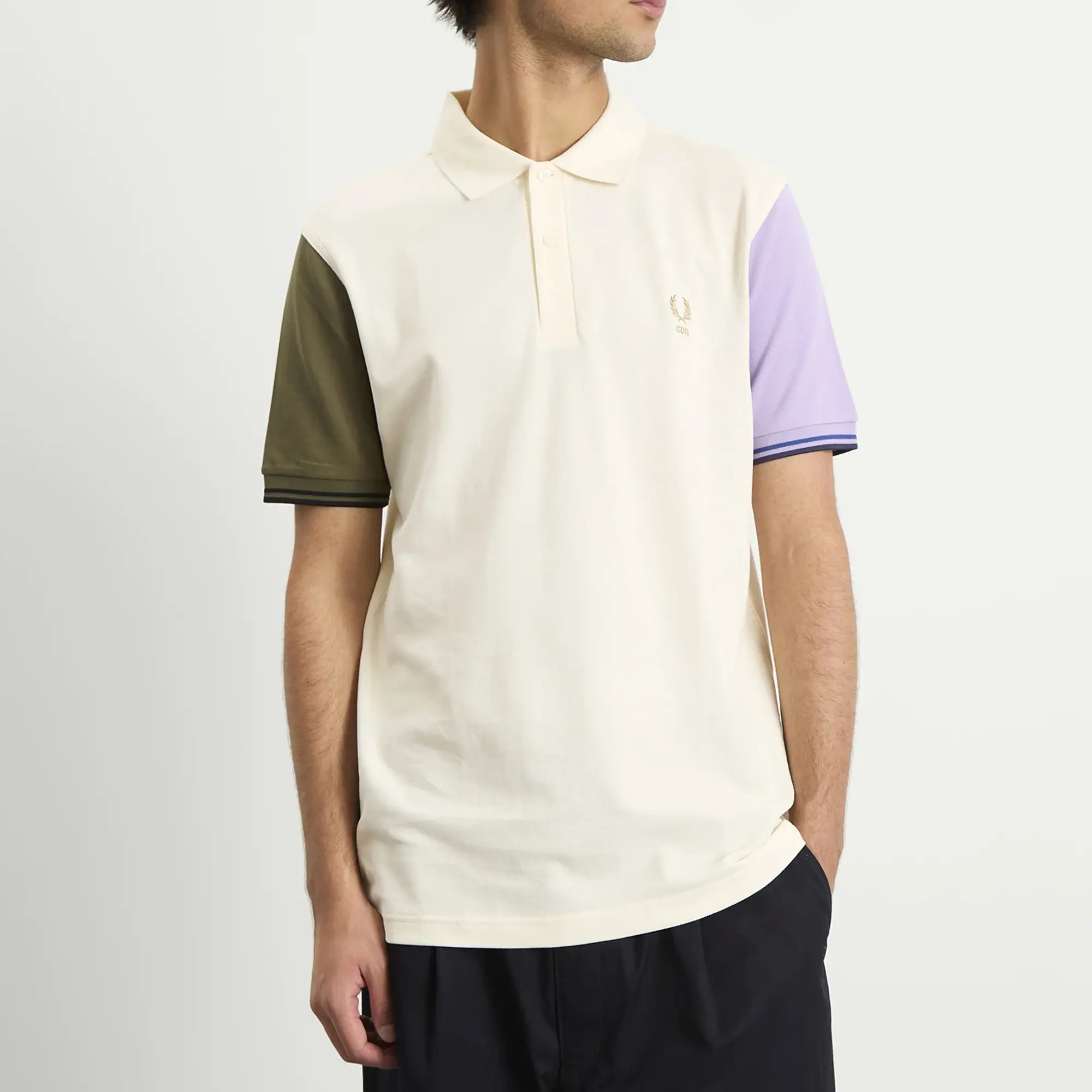 Comme des Garçons SHIRT Men's X Fred Perry Polo Shirt Multi