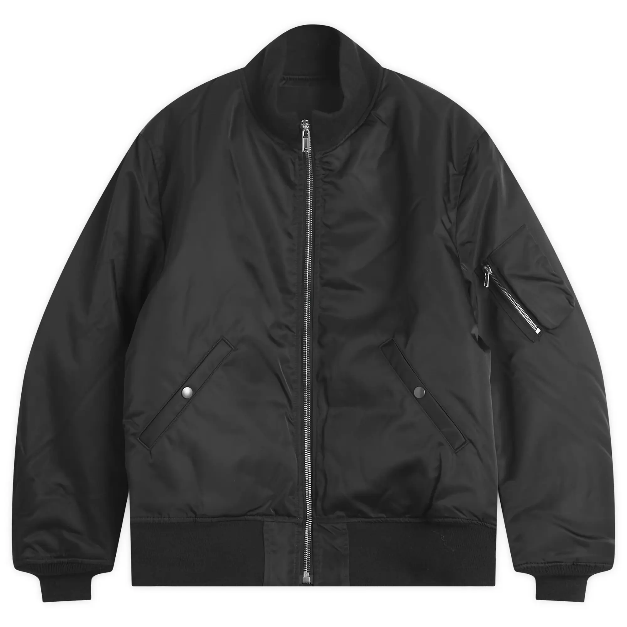 Rick Owens DRKSHDW Men's Flight Jacket Black