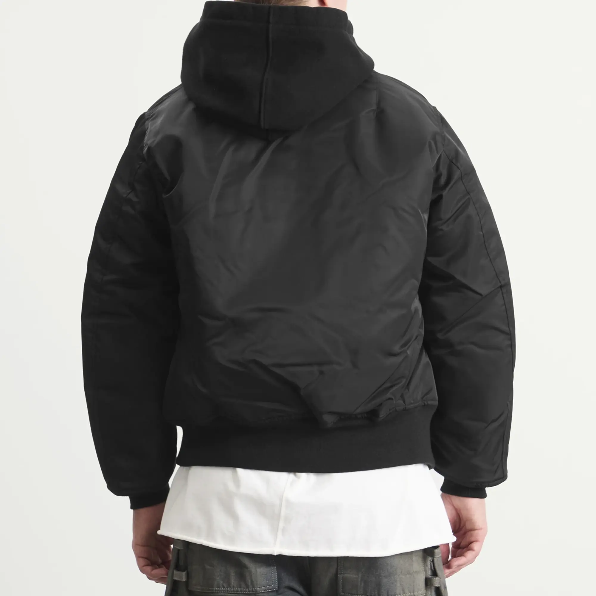 Rick Owens DRKSHDW Men's Flight Jacket Black