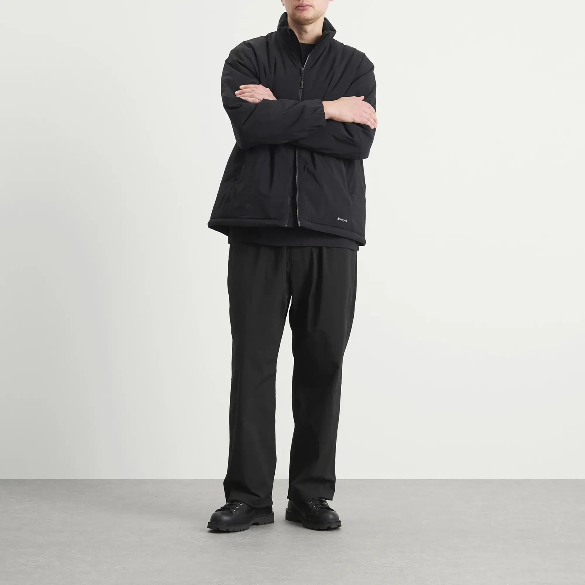 Snow Peak Men's Easy Wide Trousers Black