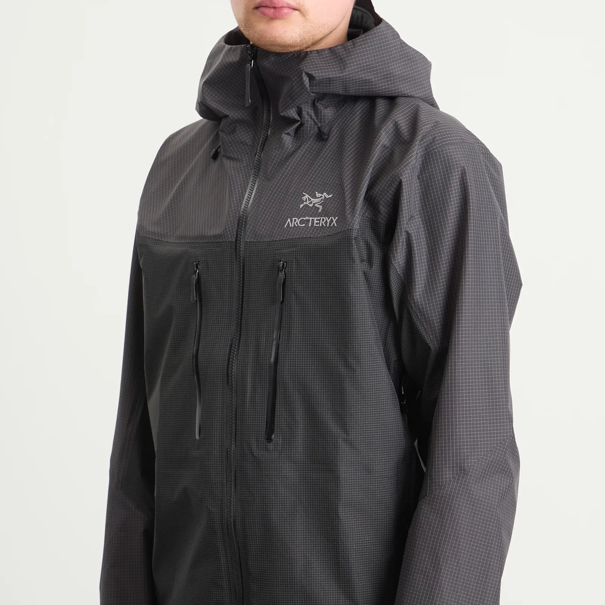 Arc'teryx Men's Alpha Gore-Tex Jacket Graphite/Black