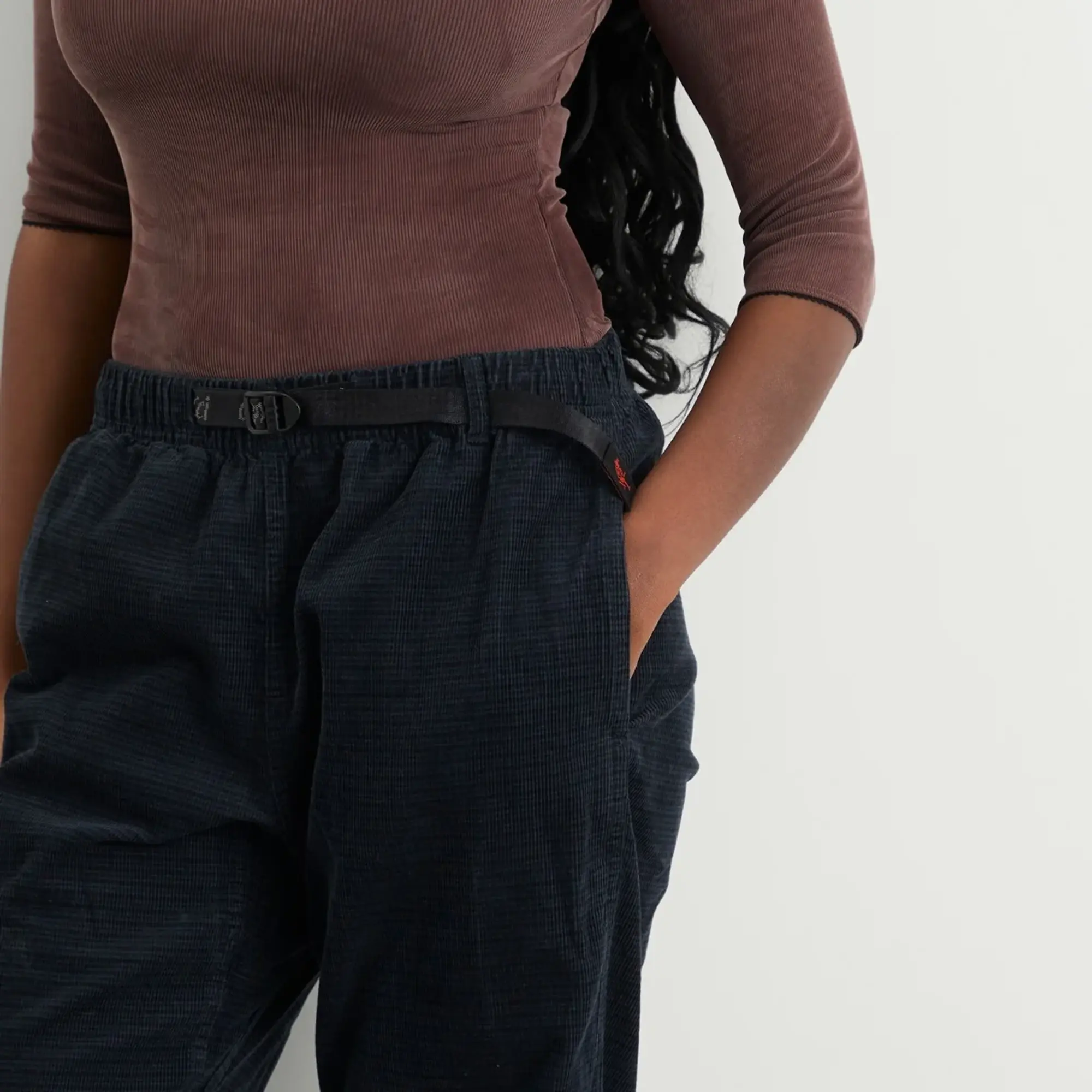 Gramicci Women's Cord Jam Pant Double Navy