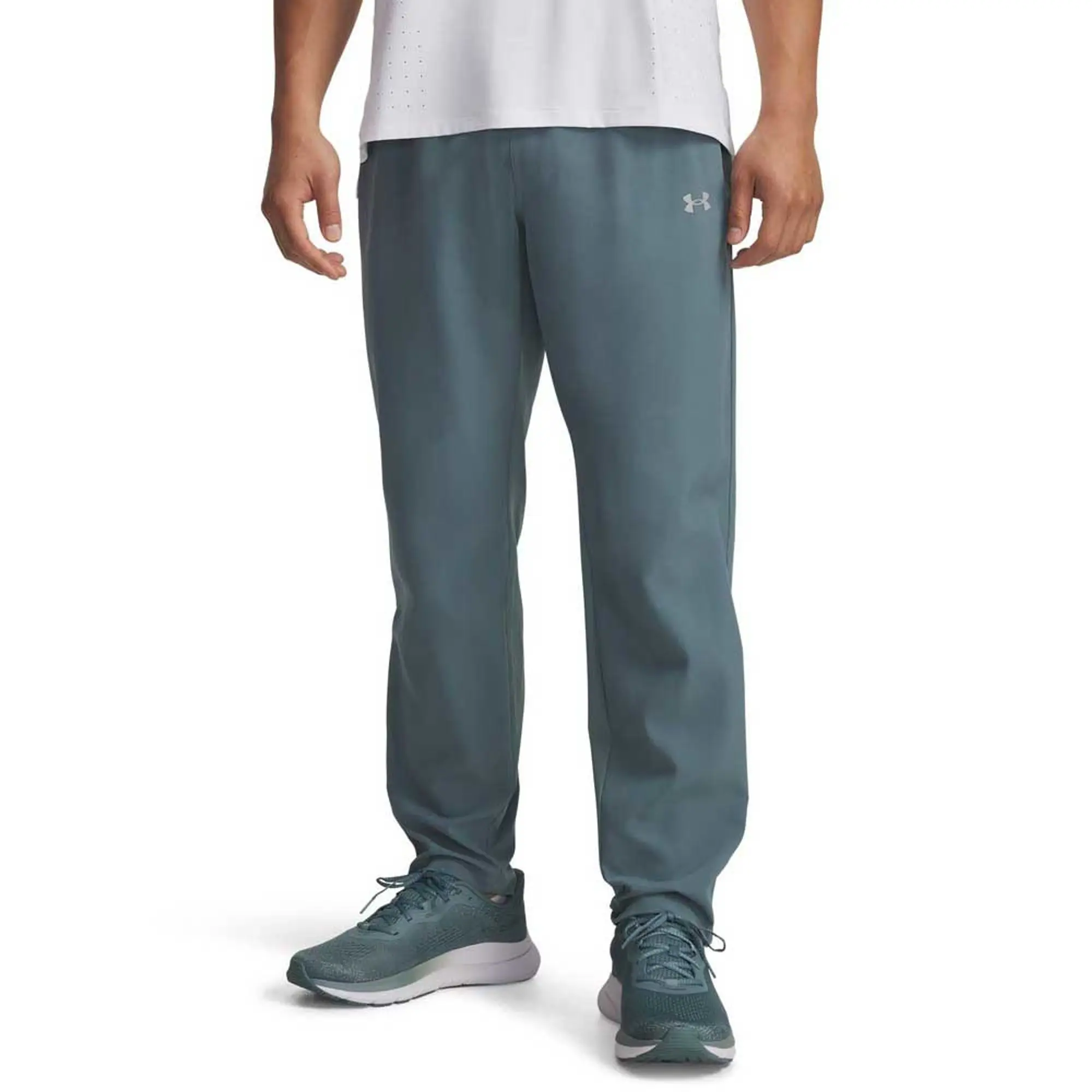 Under Armour  Velociti Pro Storm Men's Pants Jasper Blue / Squad Orange / Reflective L