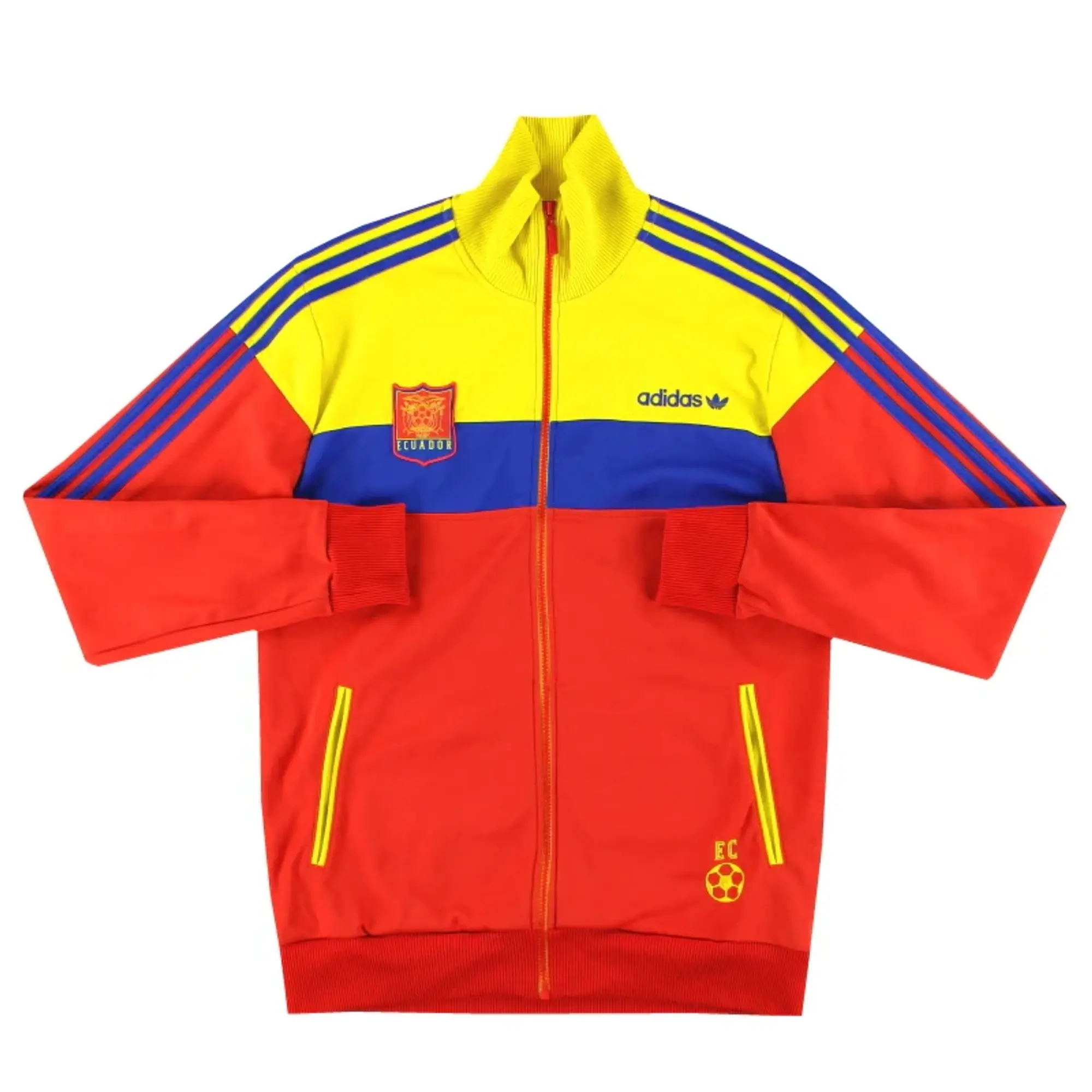 2006-07 Ecuador adidas Originals Track Jacket L - Ecuador / Excellent 