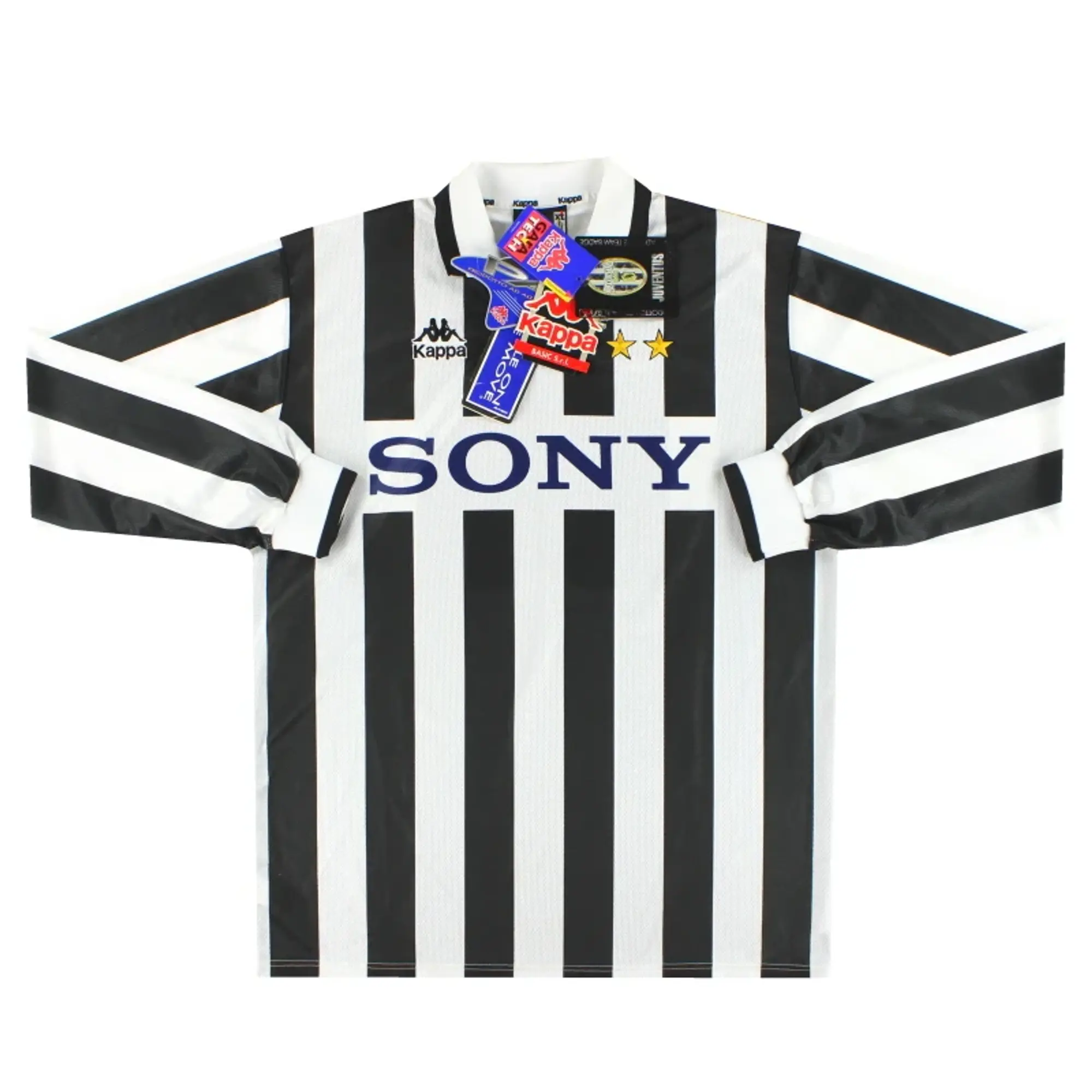 1995-97 Juventus Kappa Home Shirt L/S #9 *w/tags* XL - Juventus / w/tags 