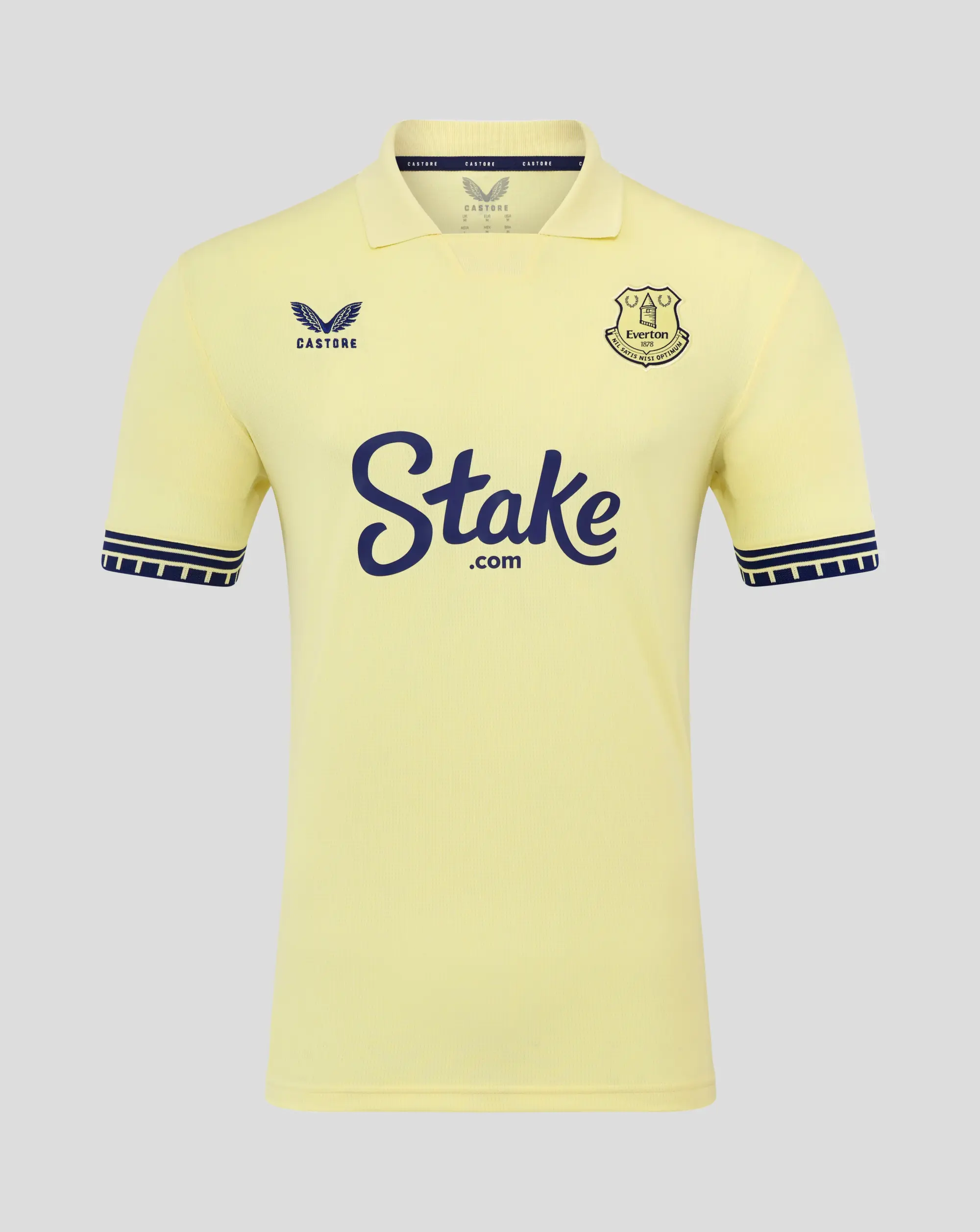 Castore Everton Fc 25/26 Men's Away Short Sleeve Shirt