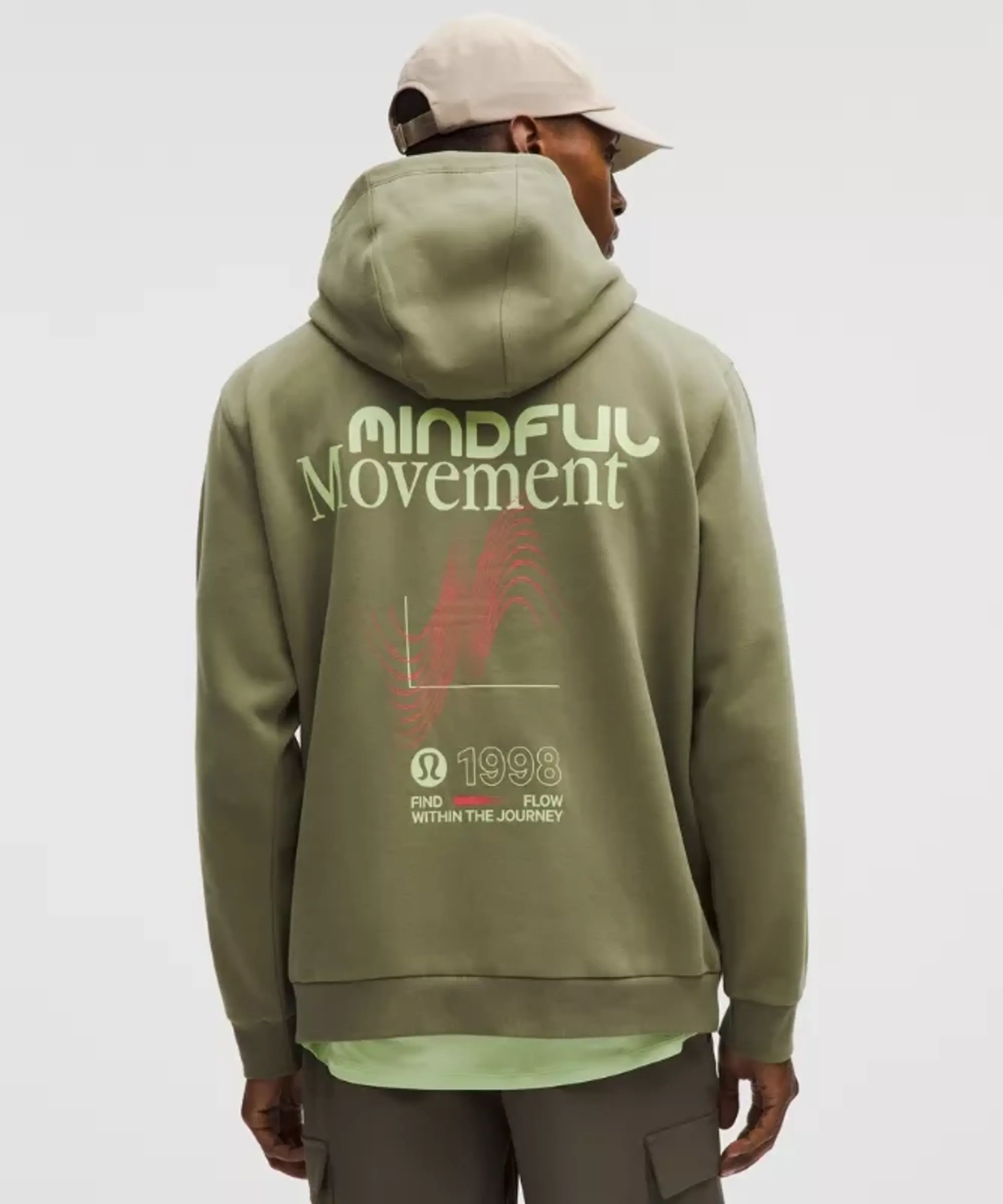 lululemon – Men's Steady State Pullover Hoodie Graphic – Color Green – Size XS