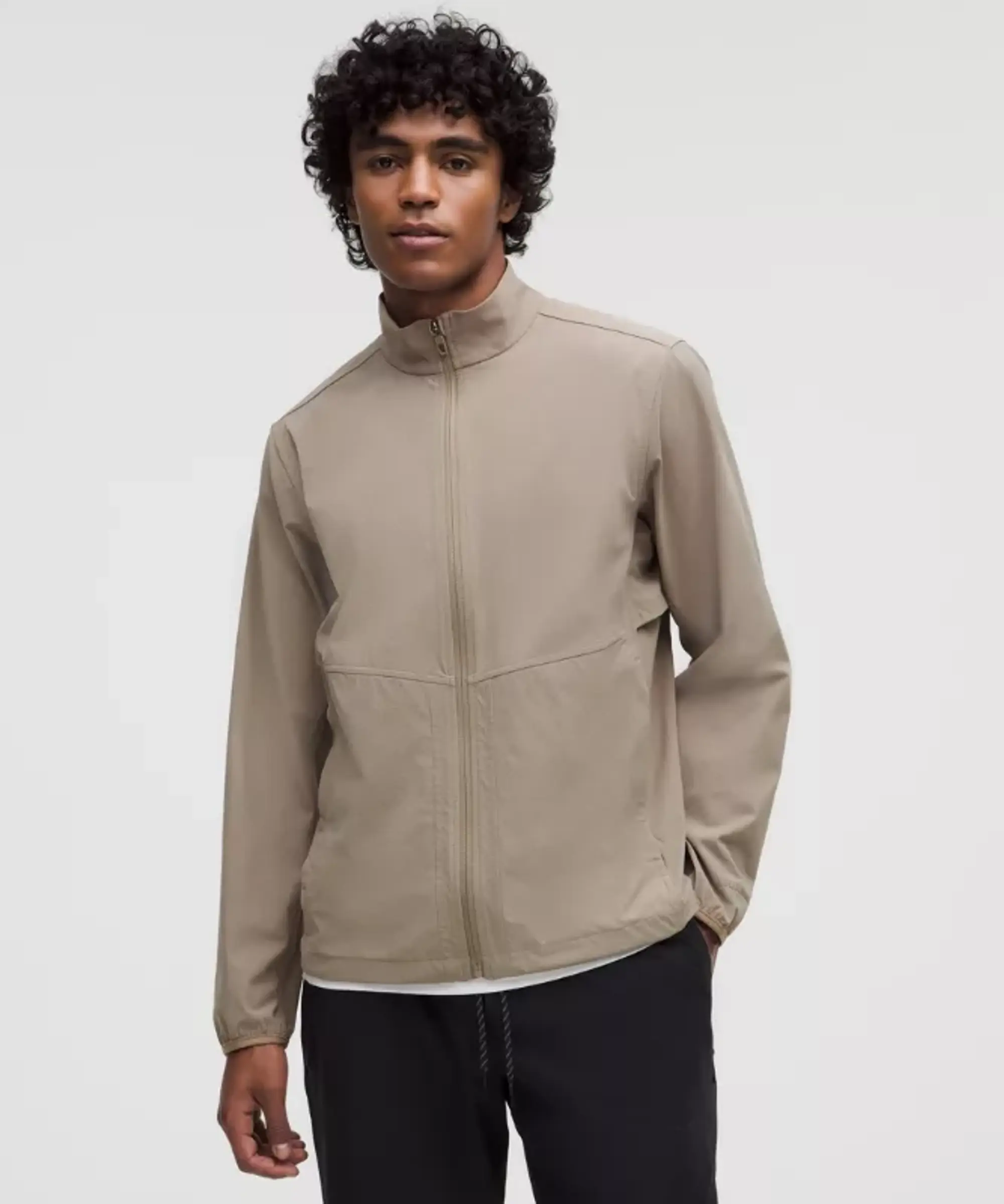 lululemon – Men's Lightweight Stretch Jacket – Color Grey/Khaki – Size XS