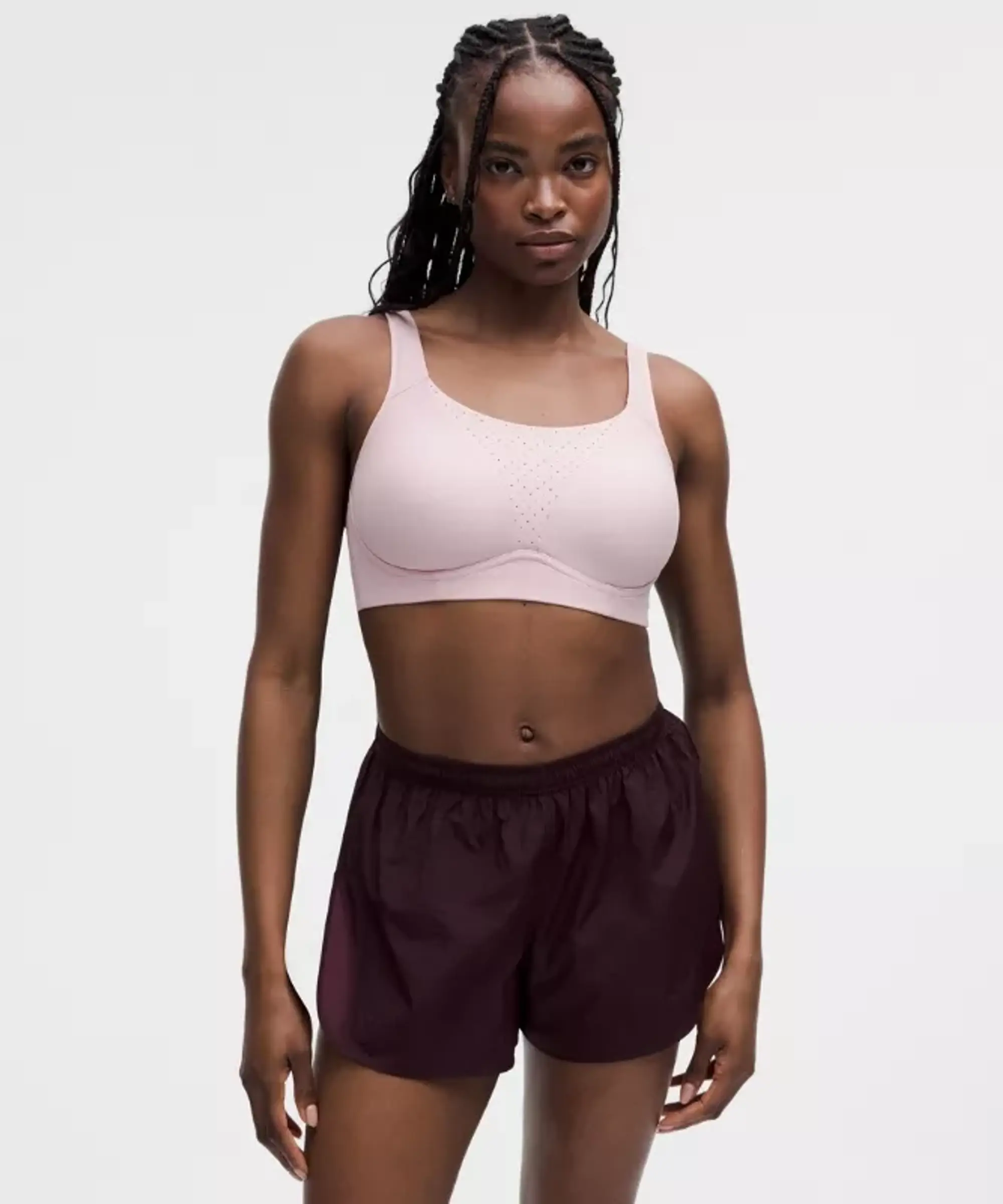 lululemon – Women's Run Times Sports Bra High Support, B-G Cups – Color Pink – Size 38G