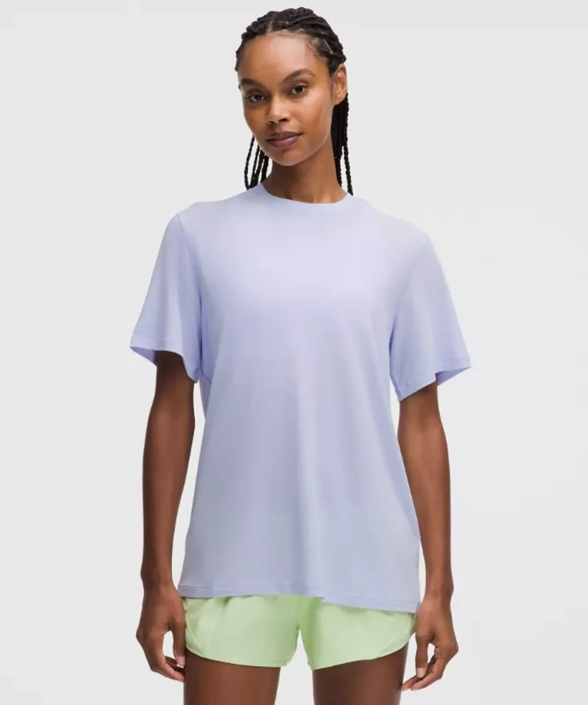 lululemon – Women's Jersey Training Short-Sleeve Shirt – Color Blue – Size 0
