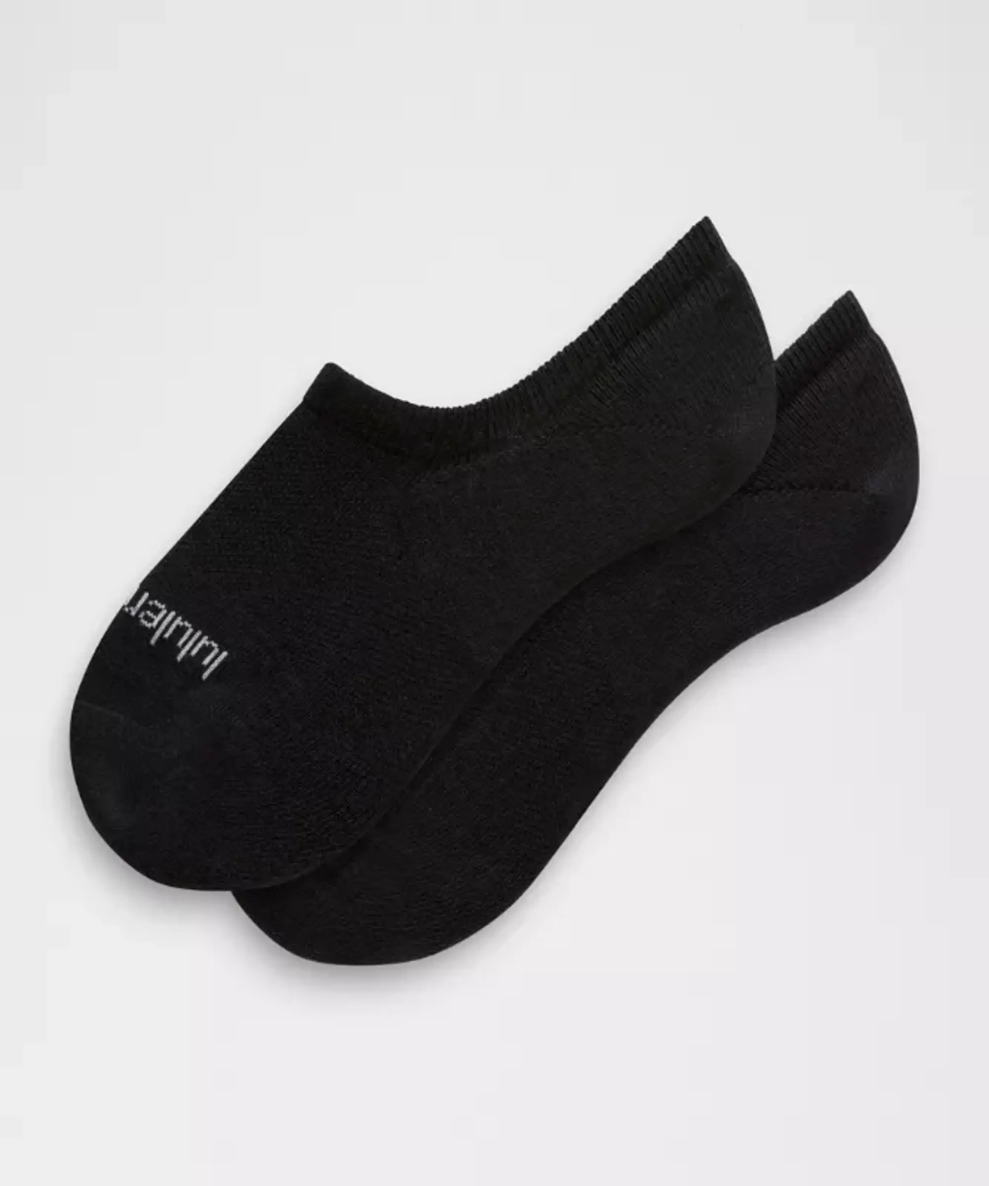 lululemon – Daily Essential No-Show Socks 3 Pack – Color White/Light Grey/Black – Size XL