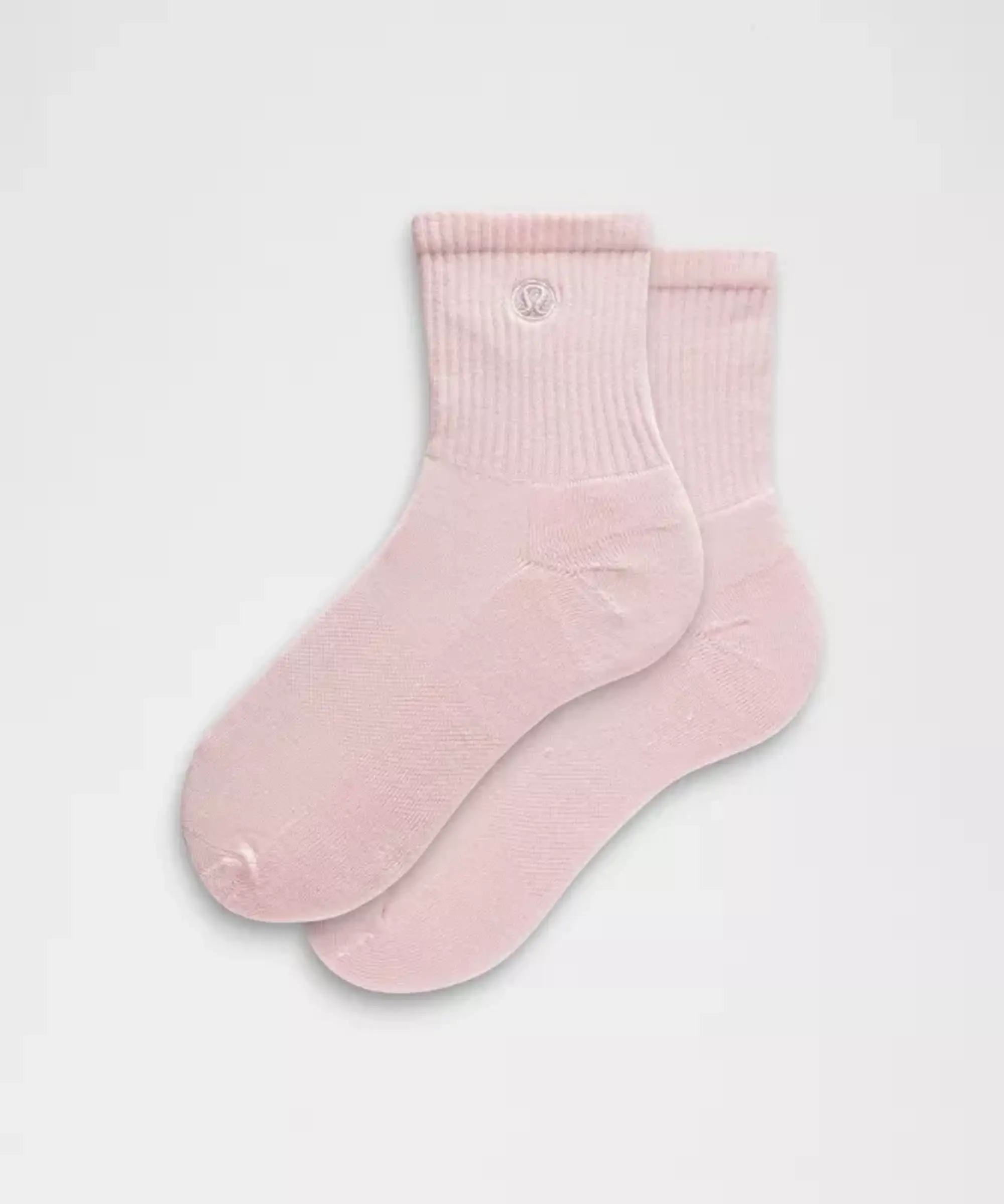lululemon – Daily Essential Quarter Socks – Color Pink – Size Small