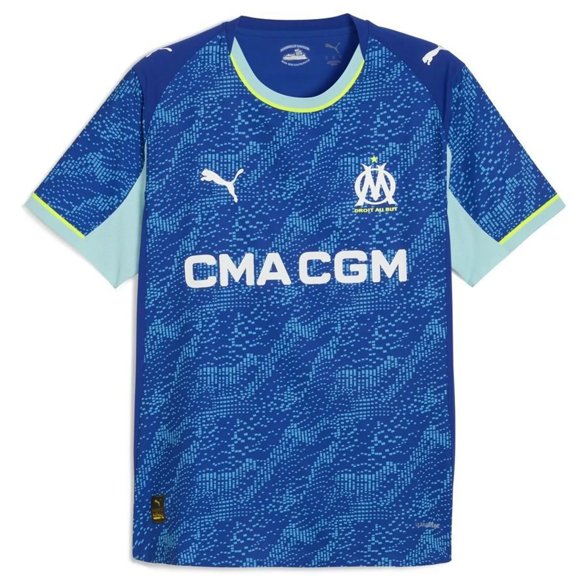 Marseille 3Rd Shirt 2025/26 Authentic - ['Blue']