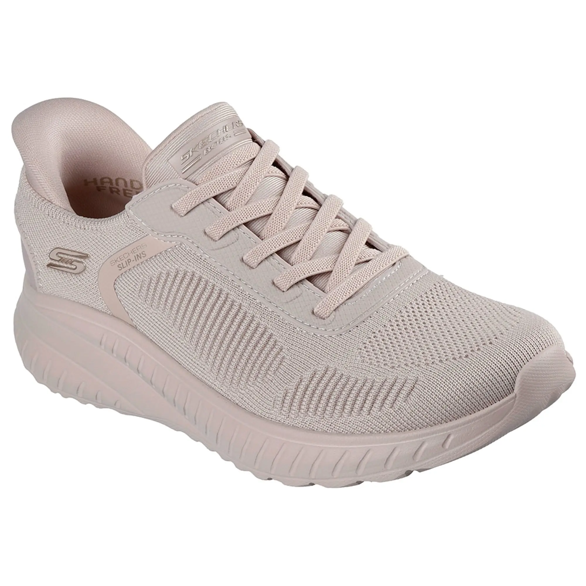 Skechers Women's Slip-ins: BOBS Sport Squad Chaos Sneaker in Natural