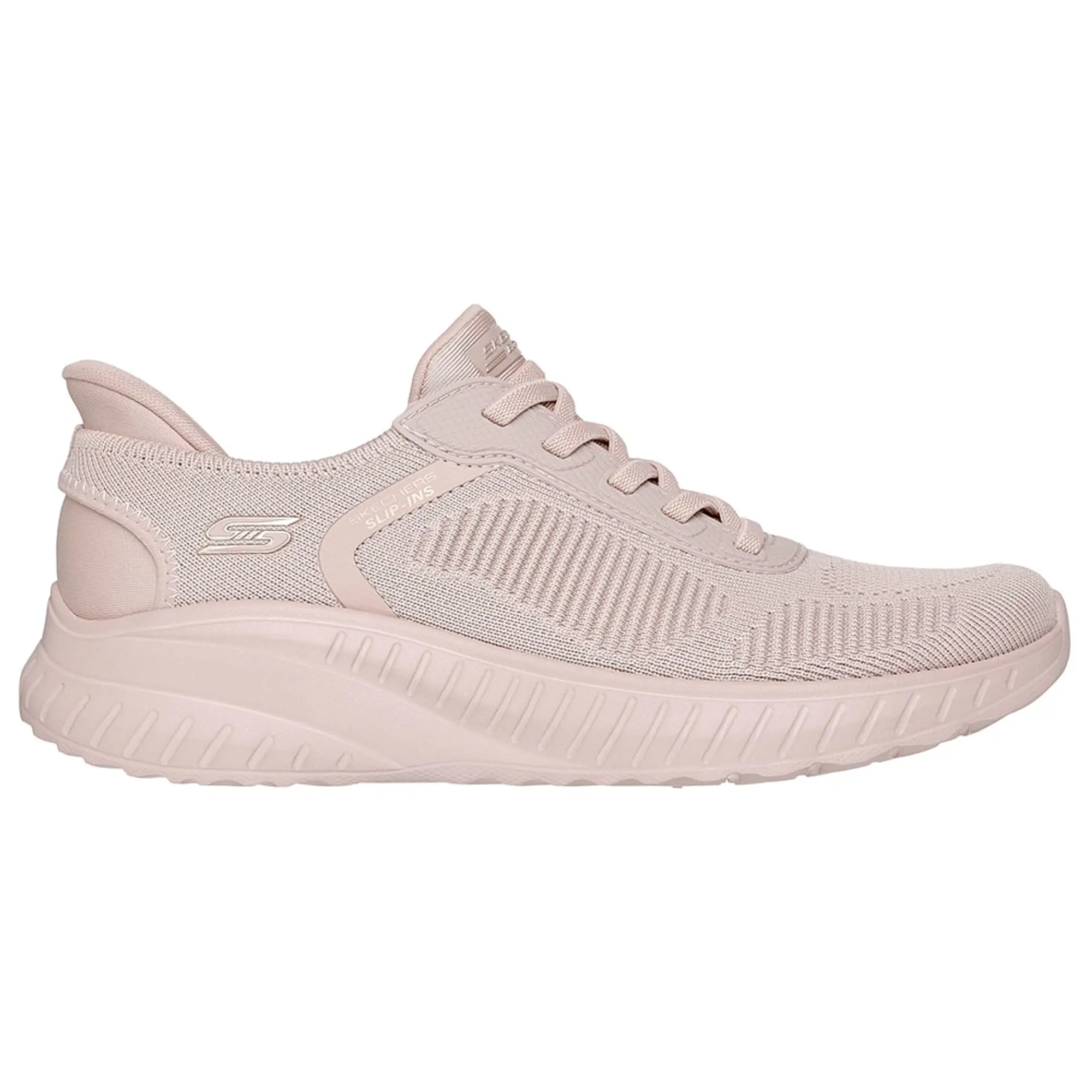 Skechers Women's Slip-ins: BOBS Sport Squad Chaos Sneaker in Natural