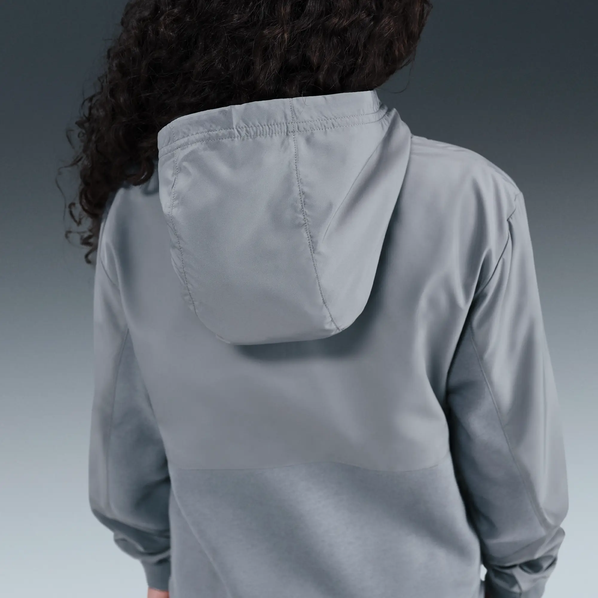 Nike Sportswear City Utility EasyOn Half-Zip Hoodie - Grey - Fleece