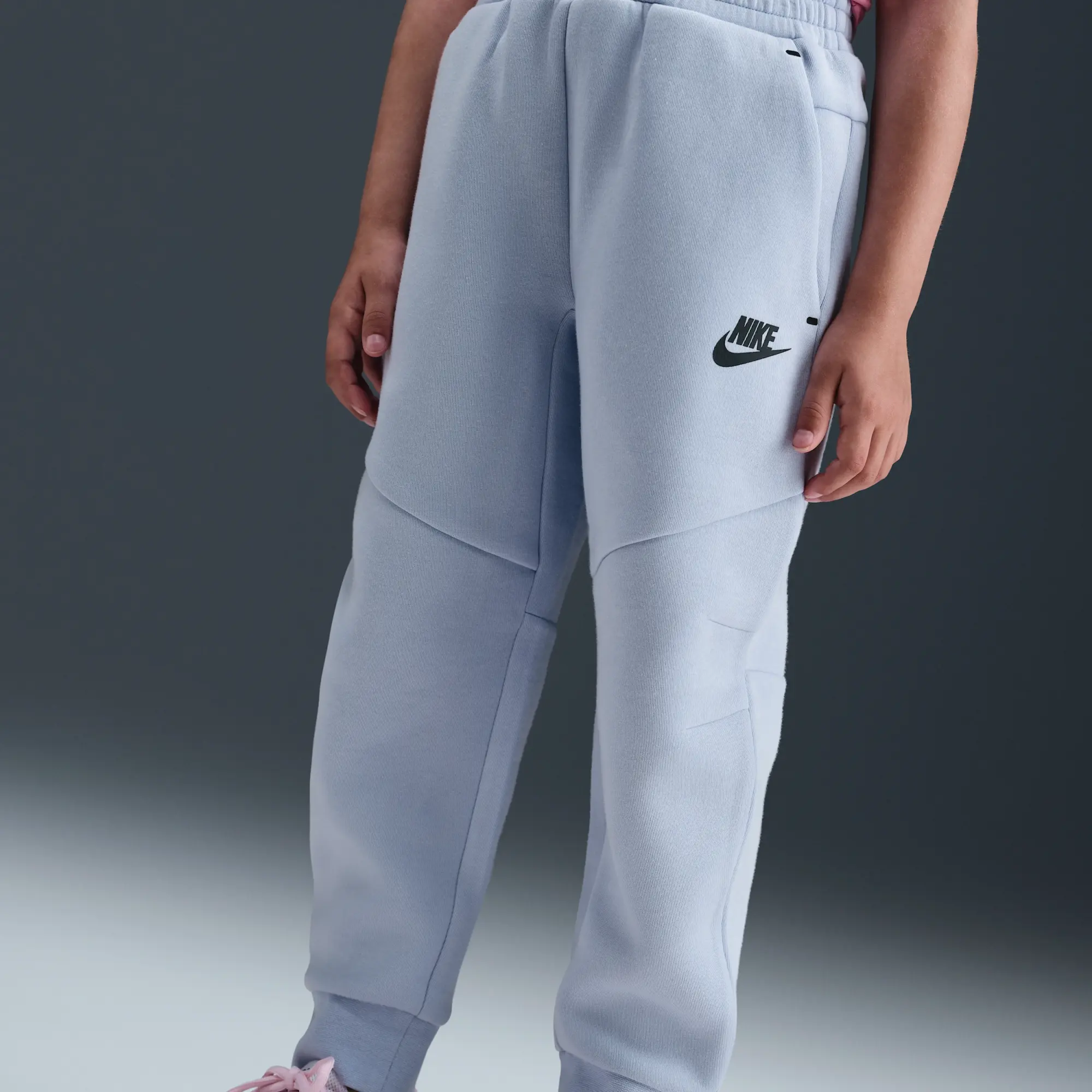Nike Sportswear Younger Kids' Tech Fleece 2-Piece Full-Zip Set - Grey