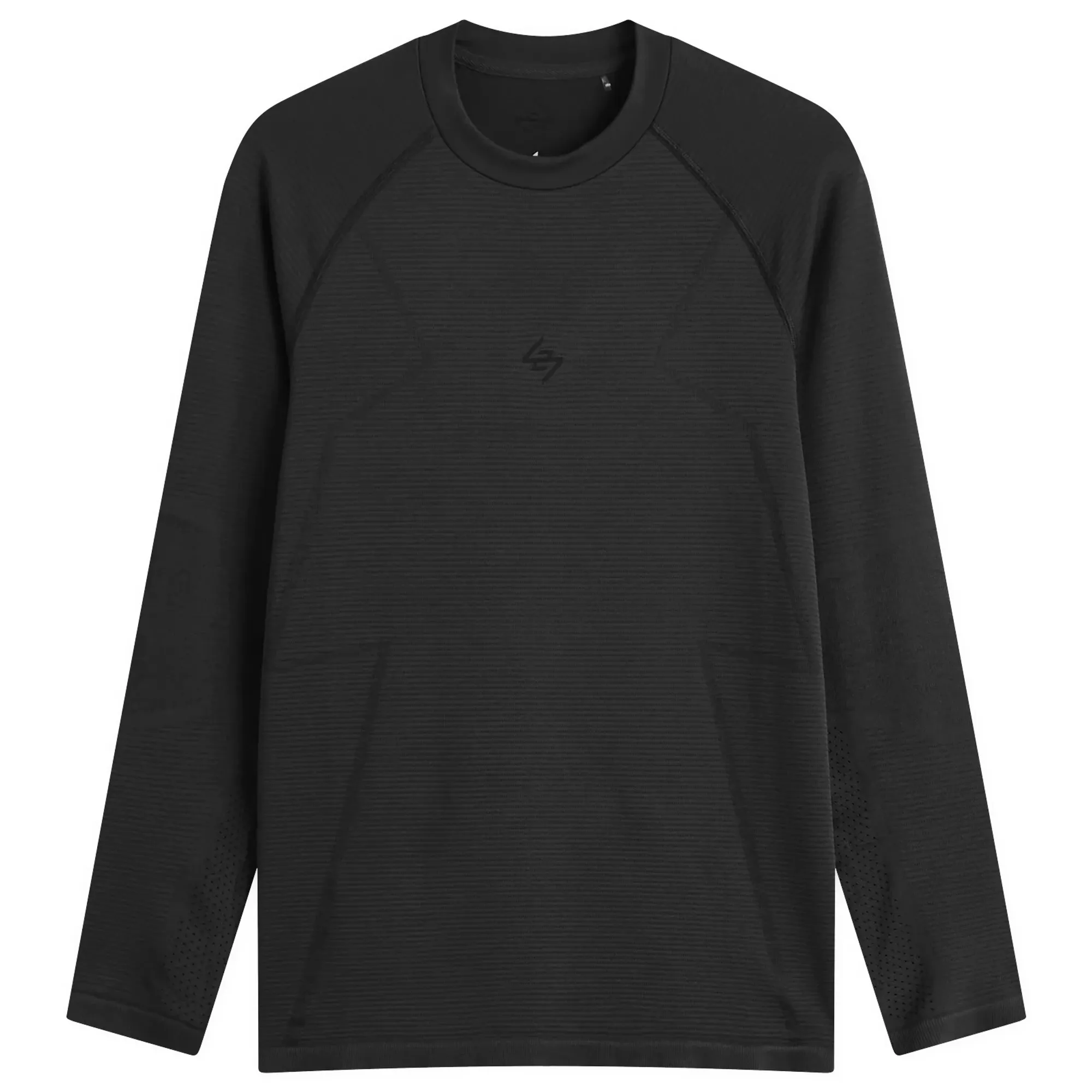 Represent Men's 247 Seamless Long Sleeve Top Black