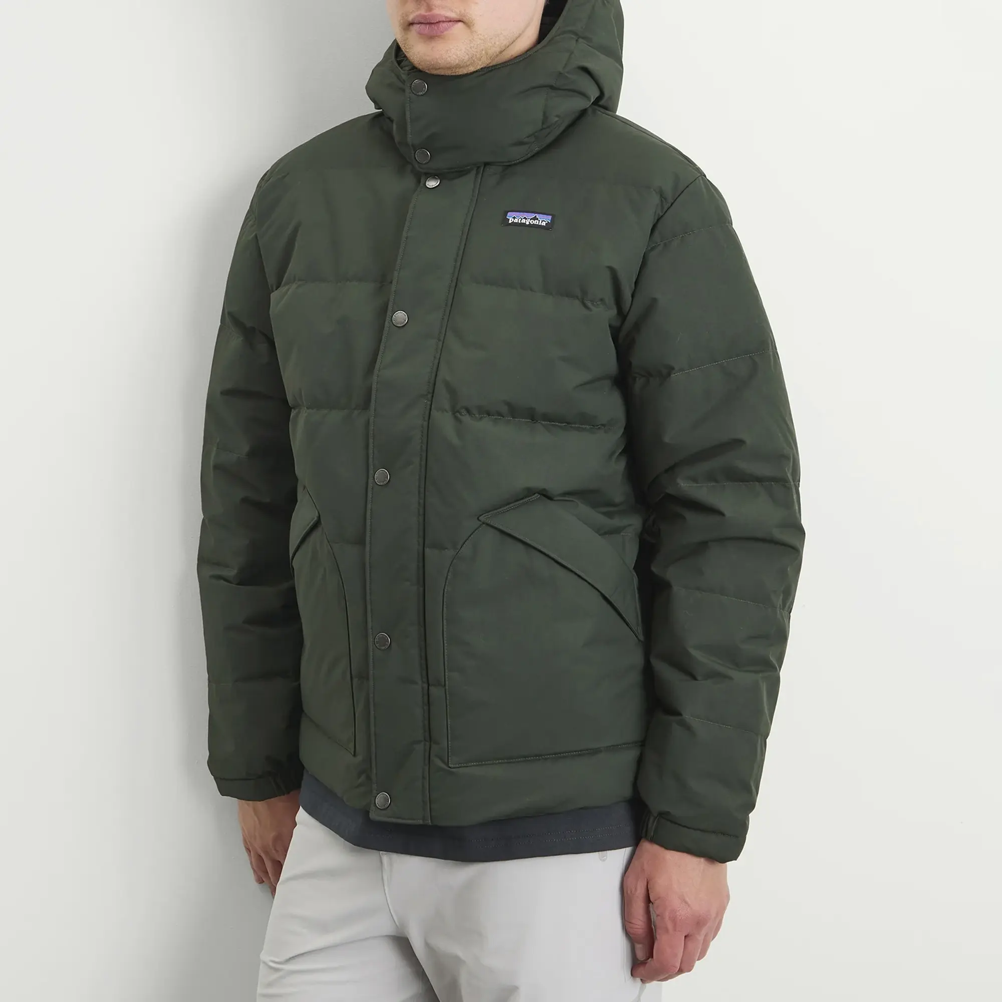 Patagonia Men's Downdrift Jacket Old Growth Green