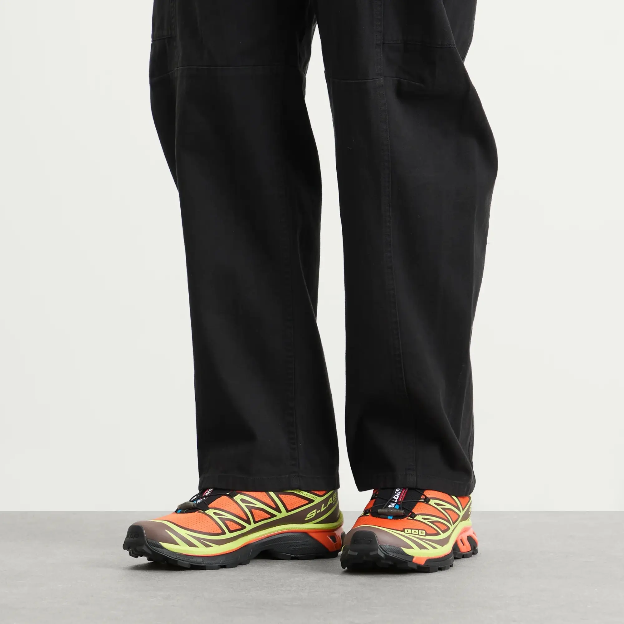 Salomon XT-6 Sneaker Red Orange/Sharp Green/Black