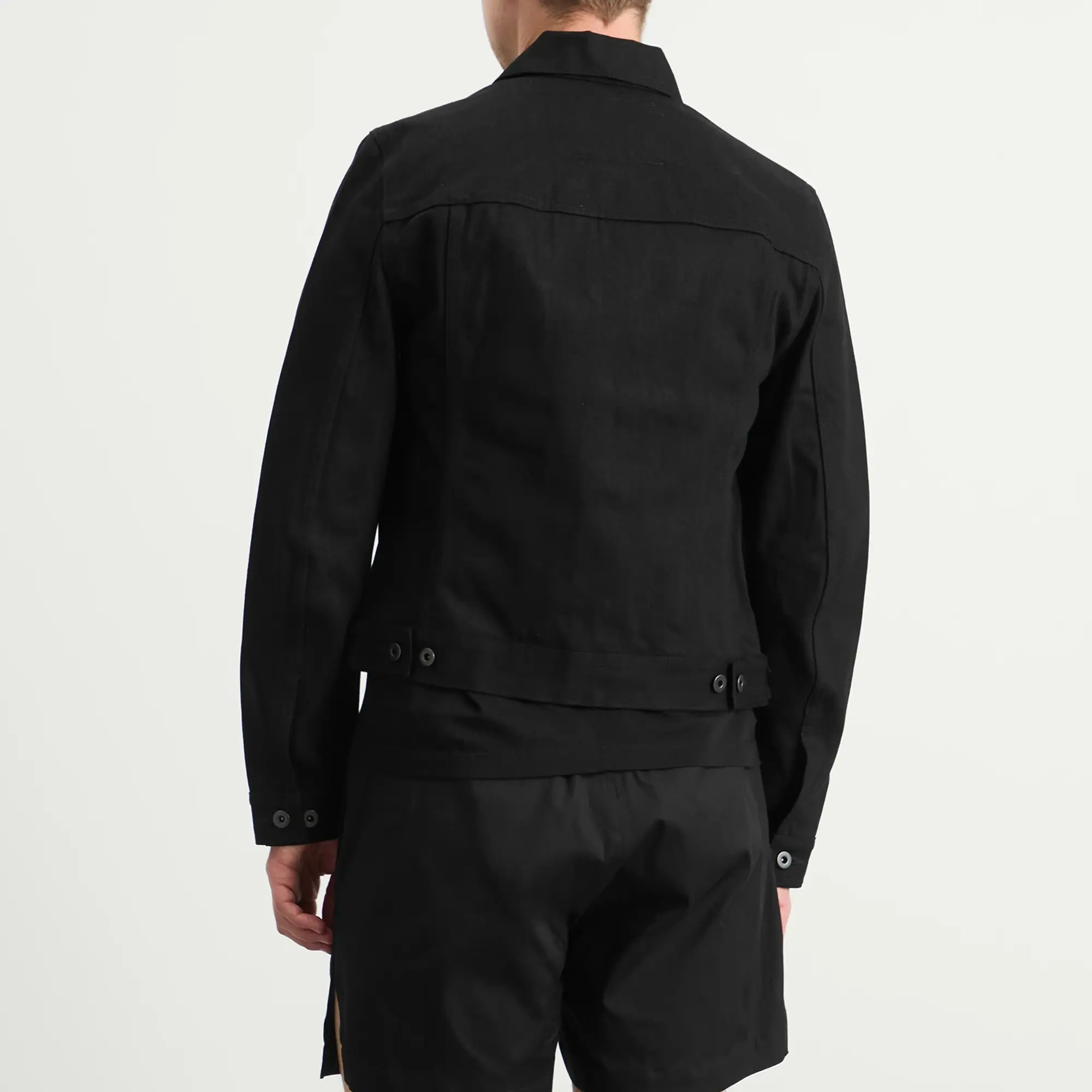 Rick Owens DRKSHDW Men's Denim Trucker Jacket Black