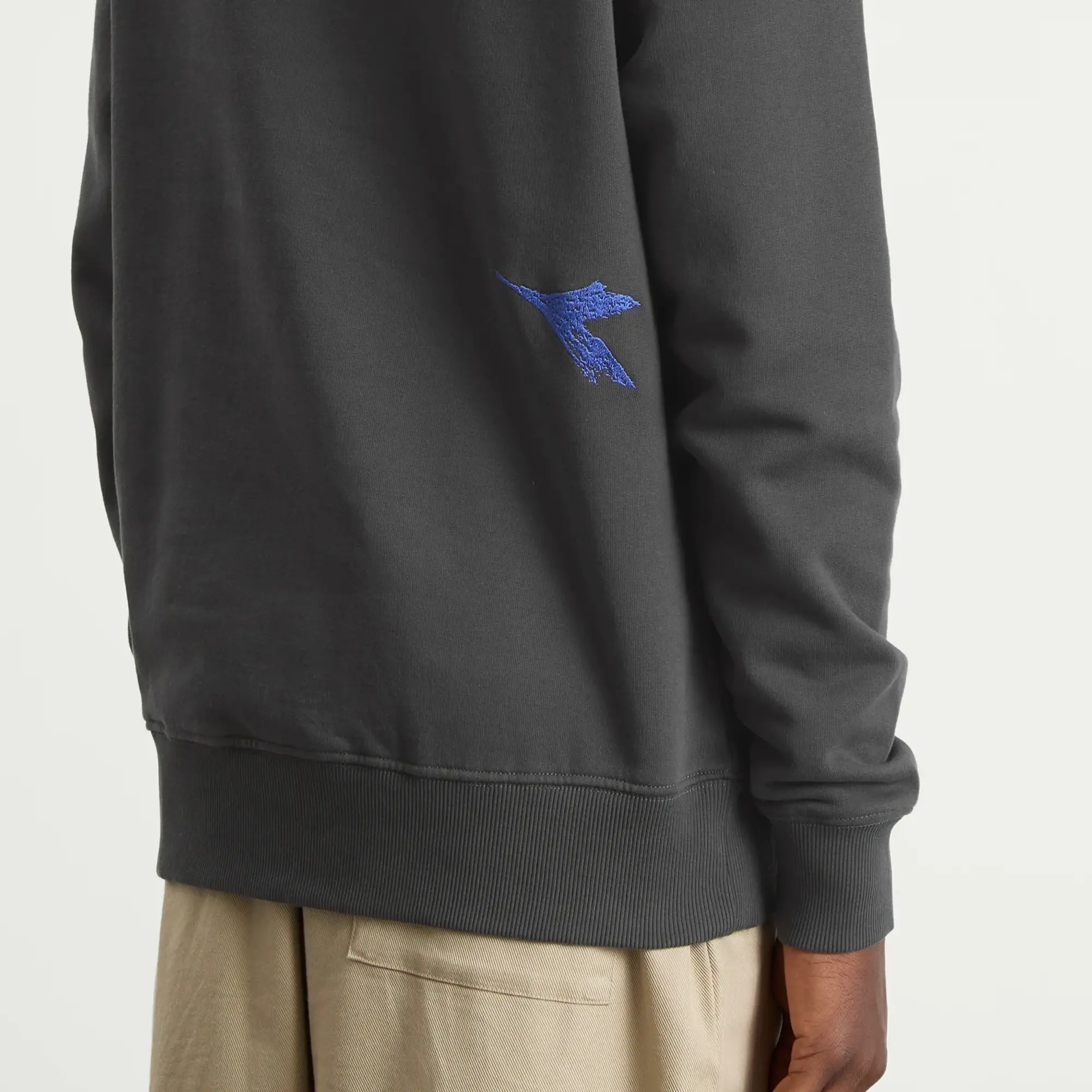 Diadora Men's Legacy Hoodie Black Oyster