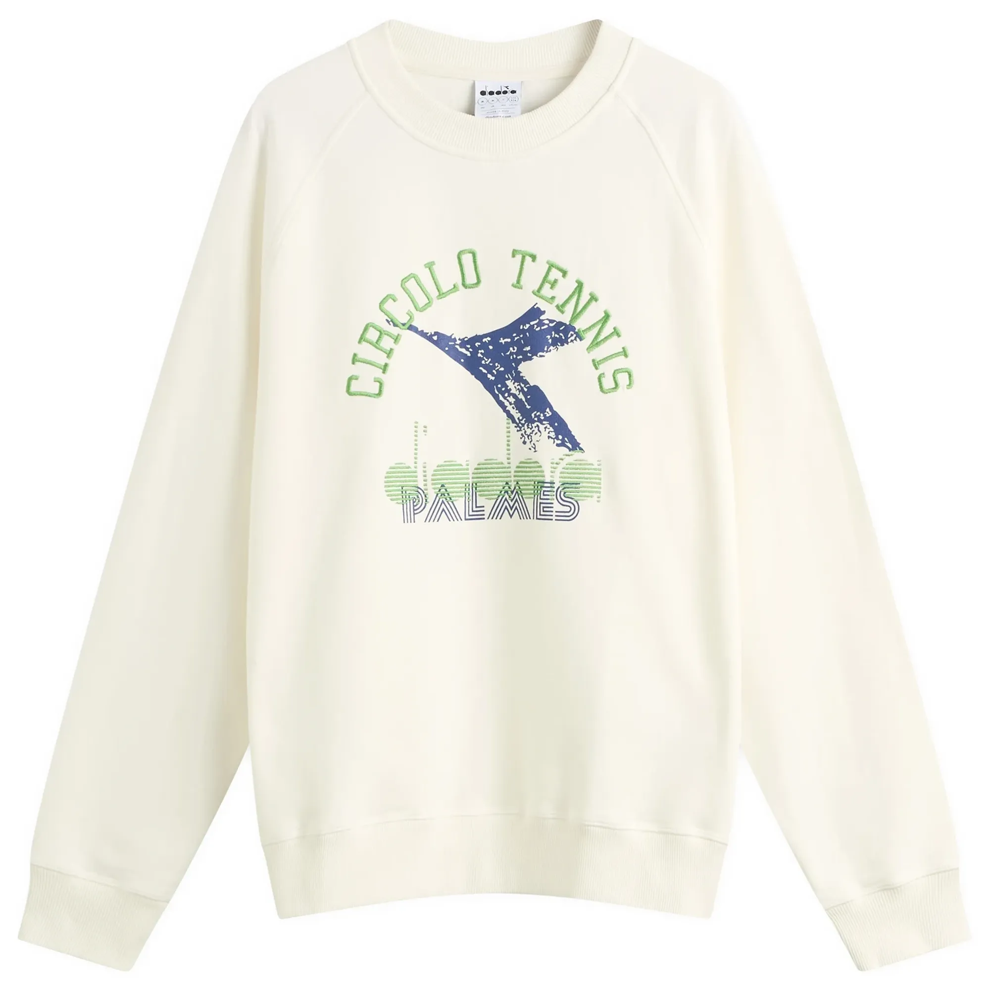 Diadora Men's Legacy Crew Sweat Snow White