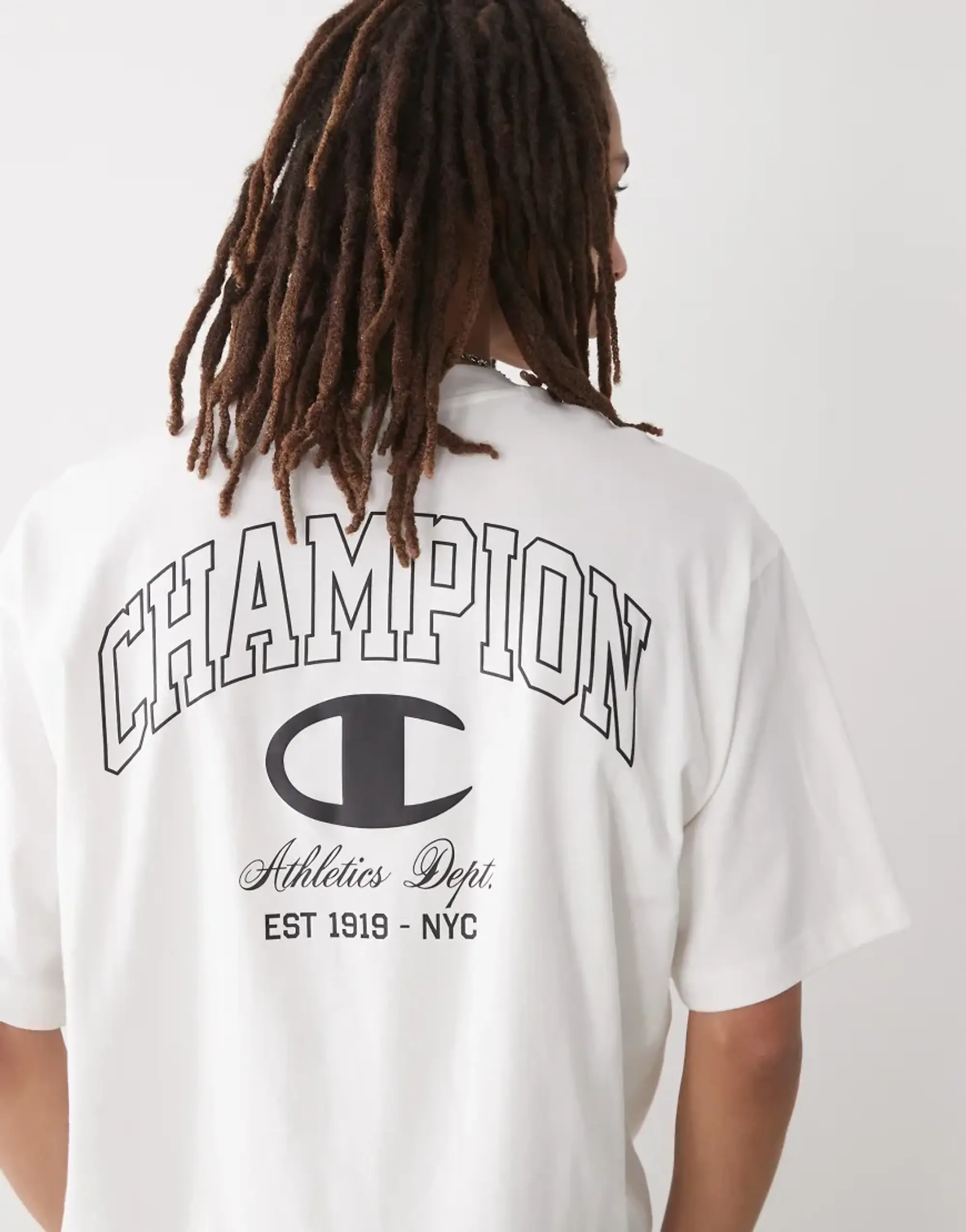 Champion Graphic T-Shape T-Shirt In White